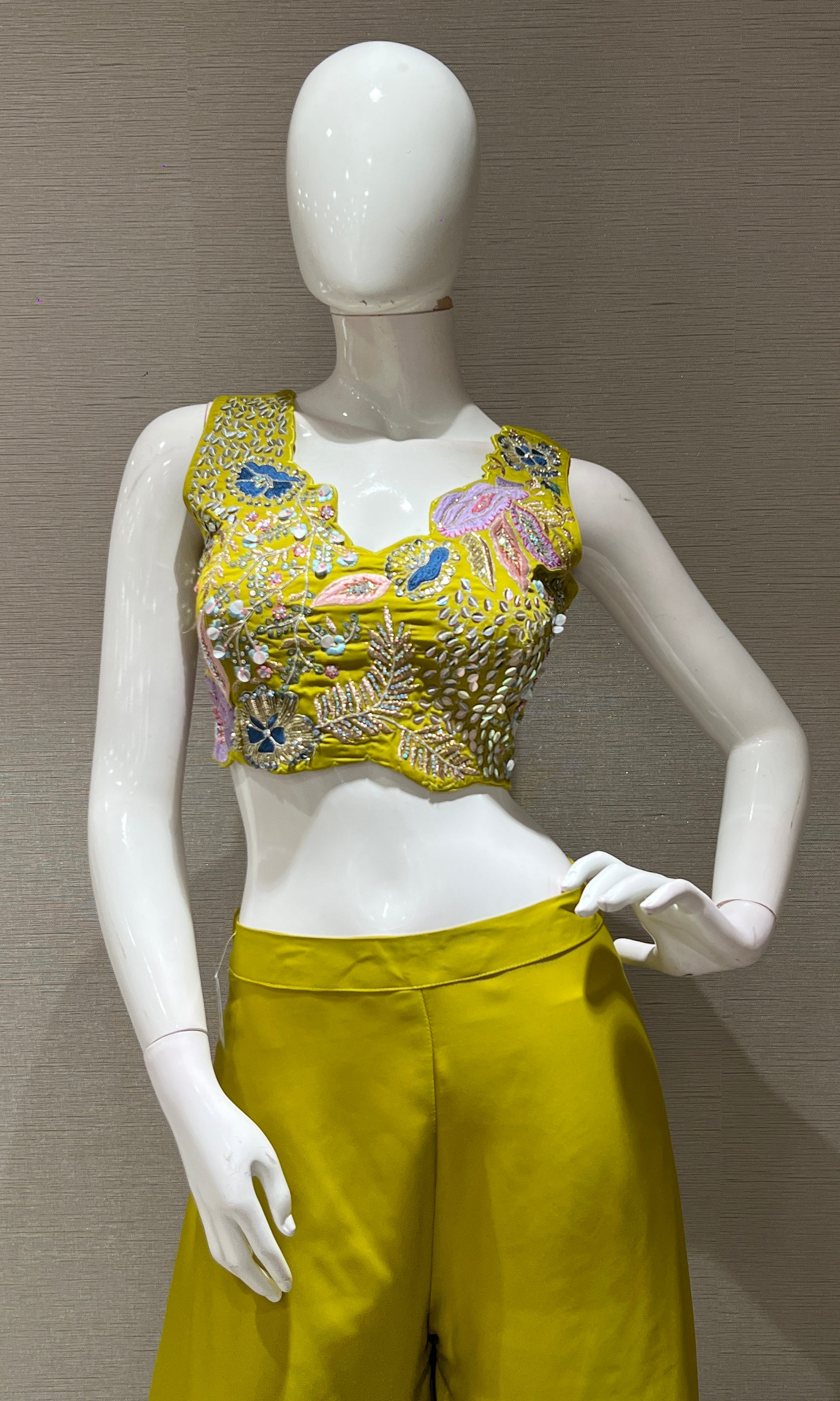 Liril FLOWER 3D CUT palazzo SET