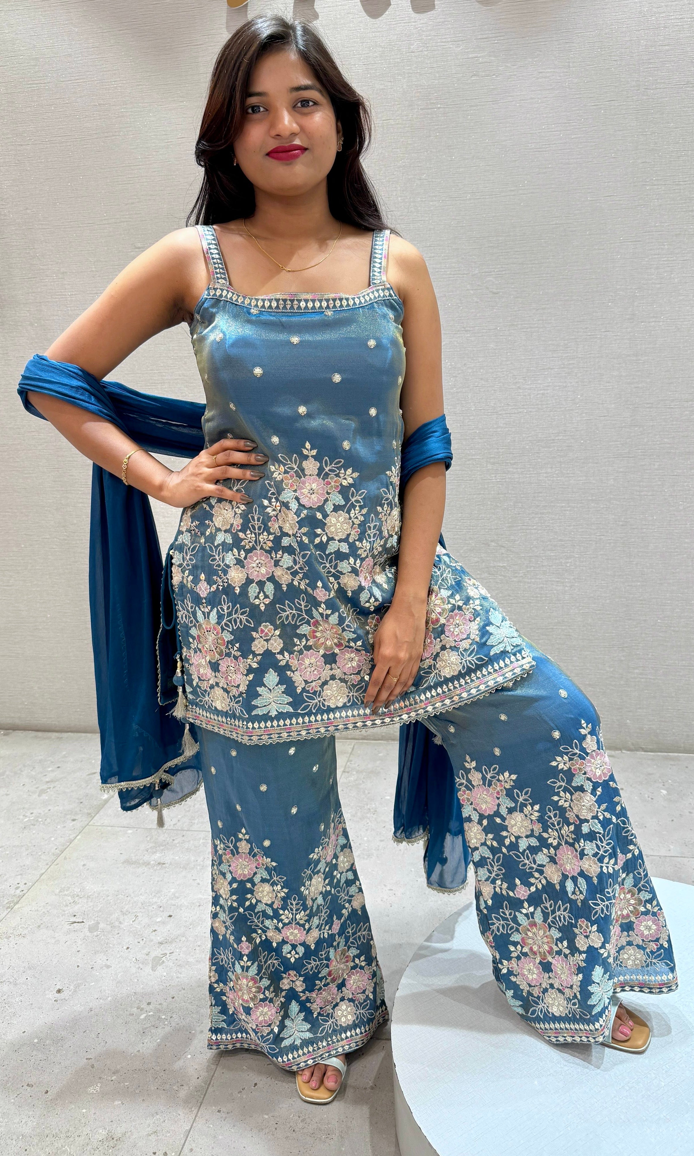 Light blue Sharara