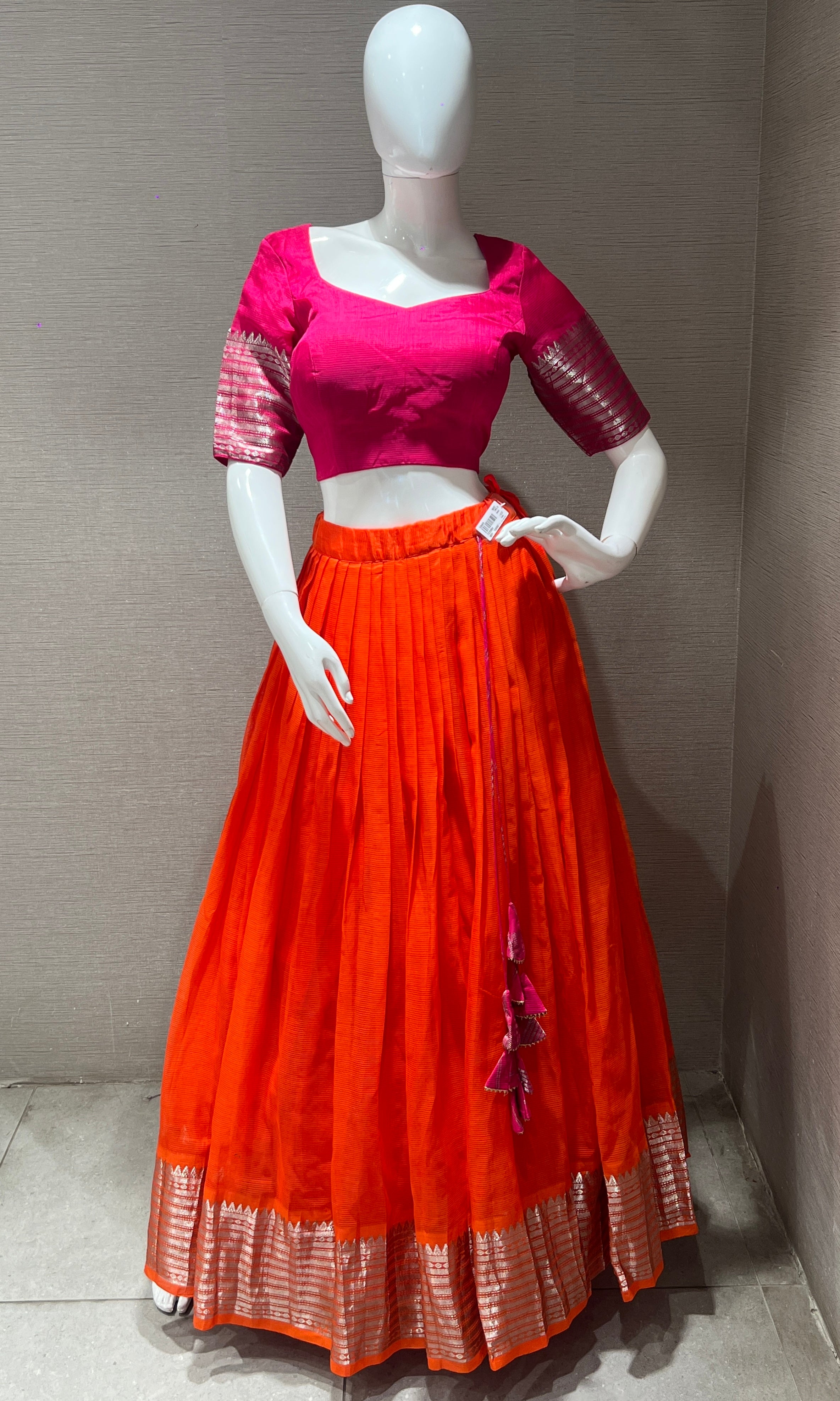 Orange Lehenga