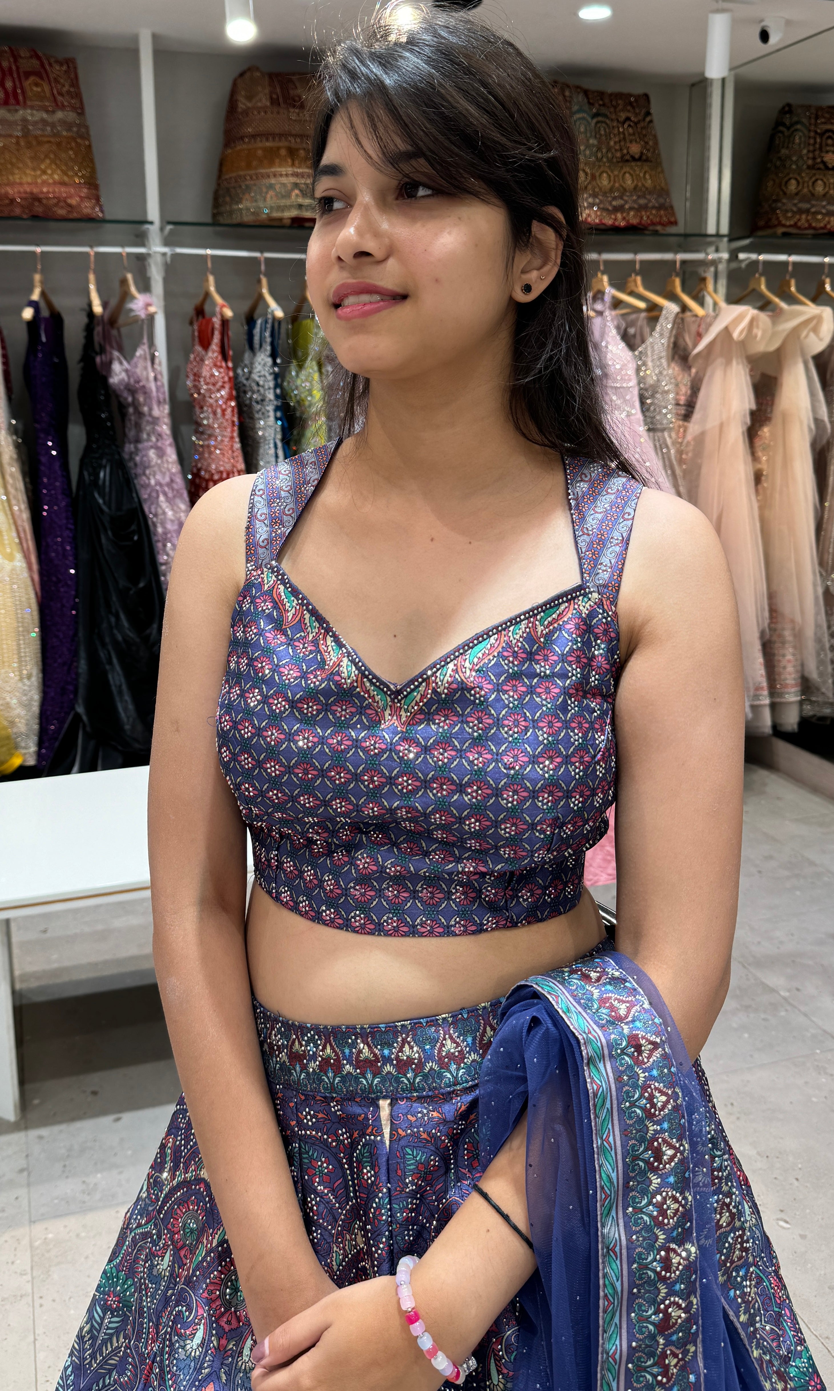 Purple Lehenga