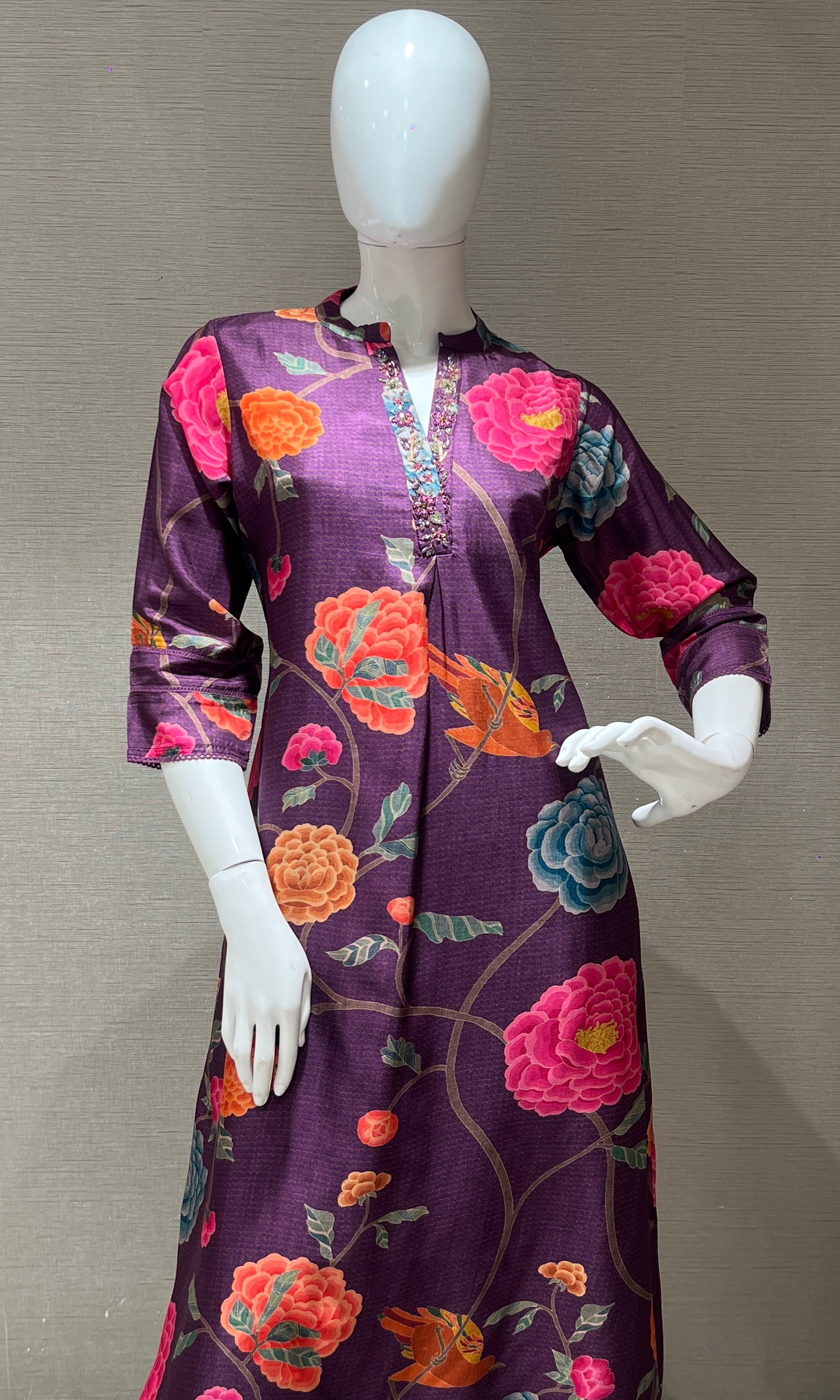 Purple Kurti top