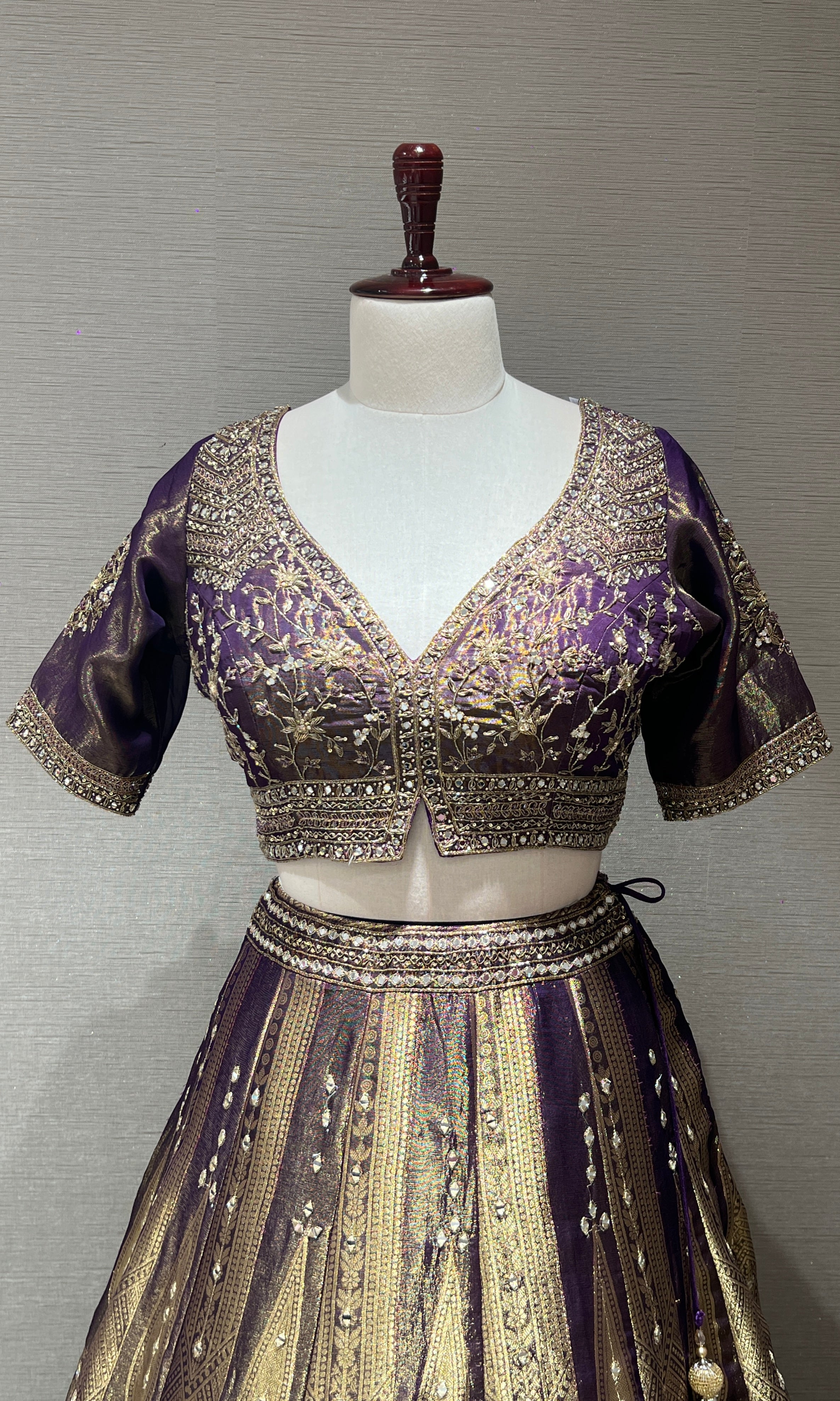 Royal Dusk – Banarasi Grandeur Lehenga