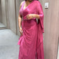 🎀Onion pink ready to wear saree🎀