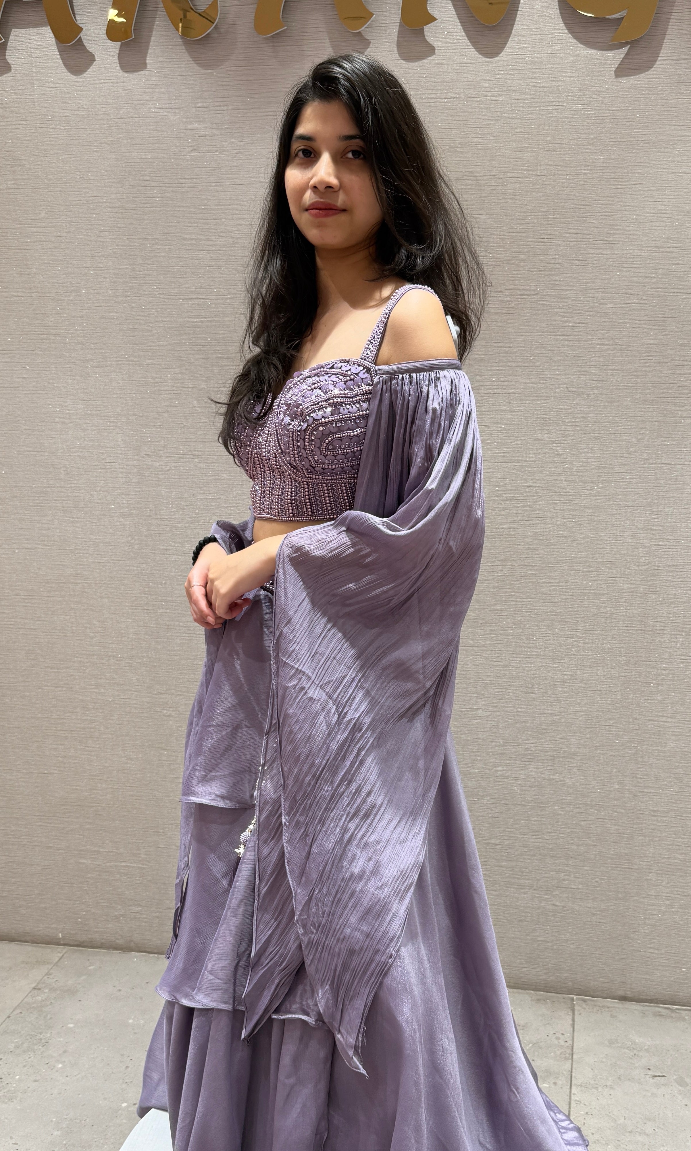 Lilac Lehenga