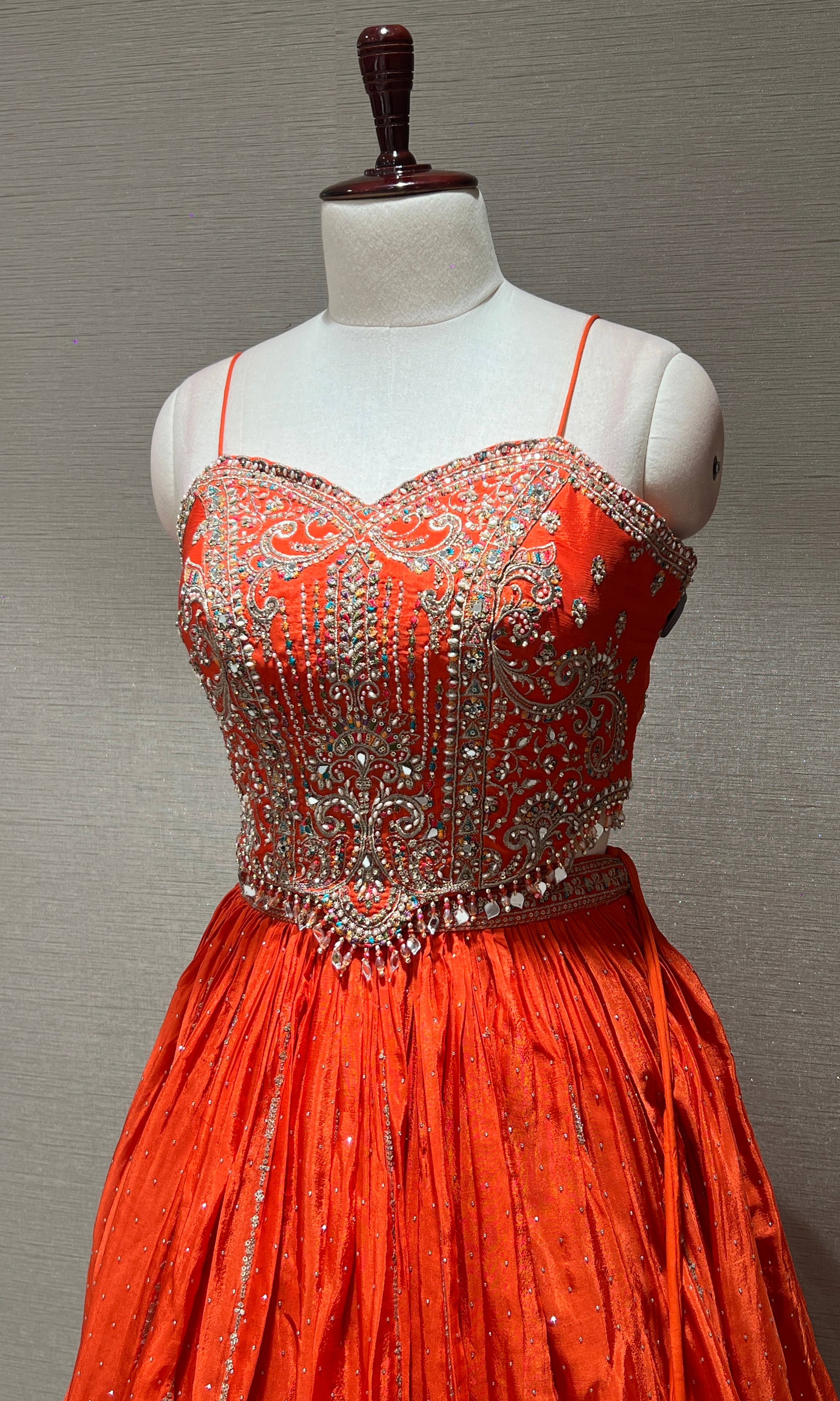 Orange Lehenga