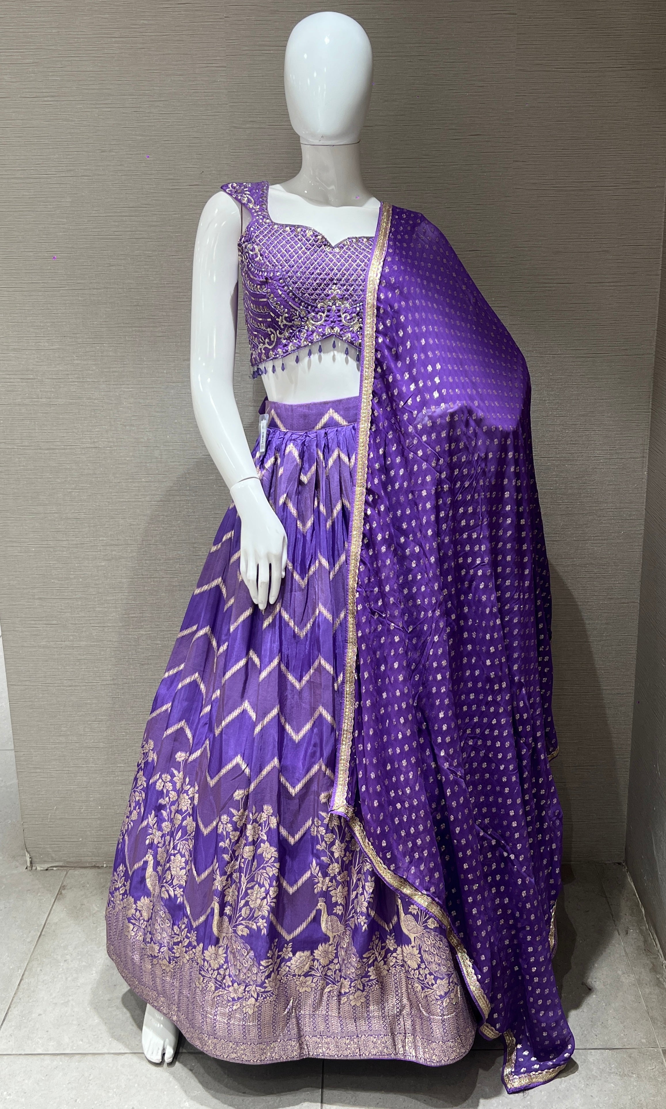 Purple Lehenga