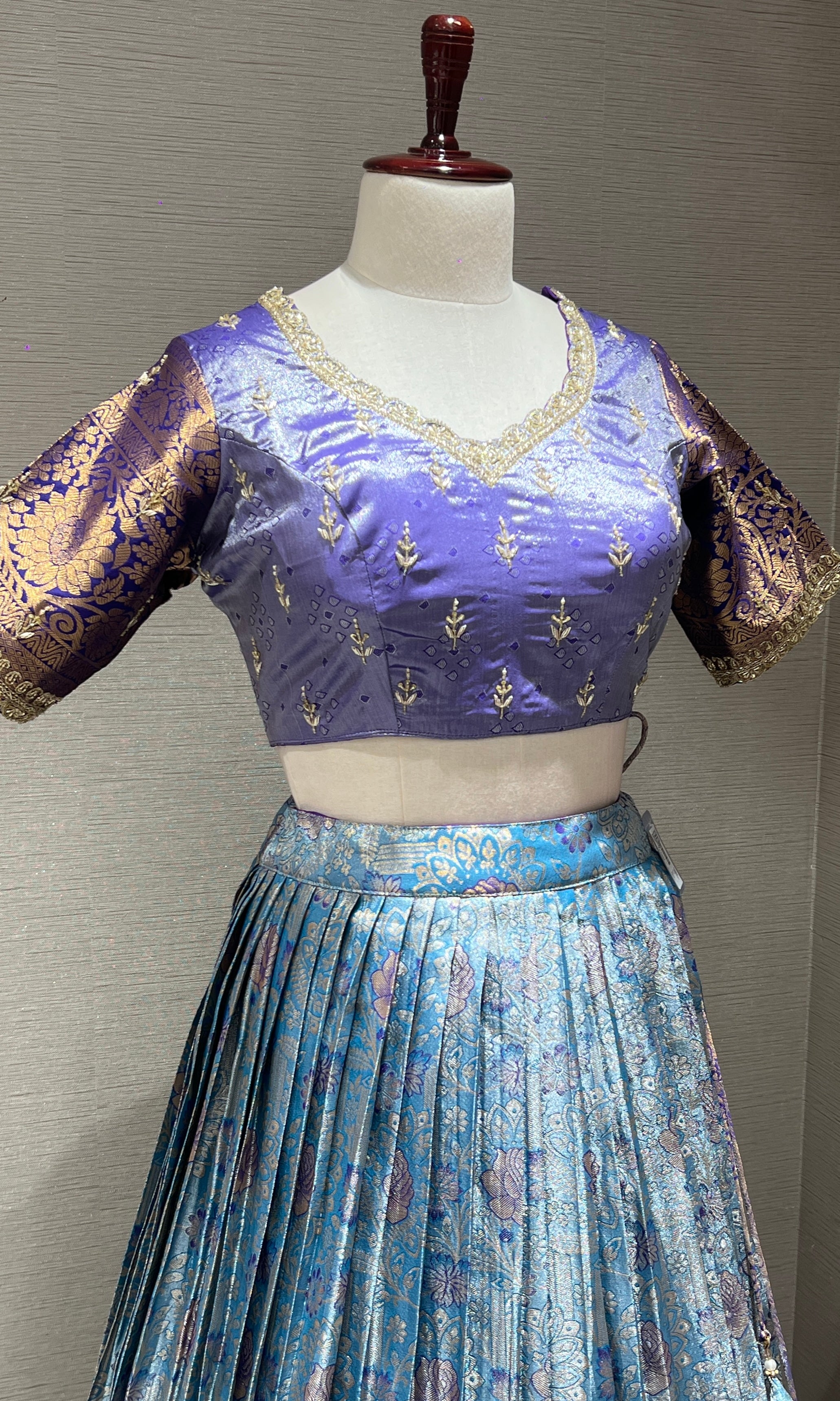 Blue Lehenga