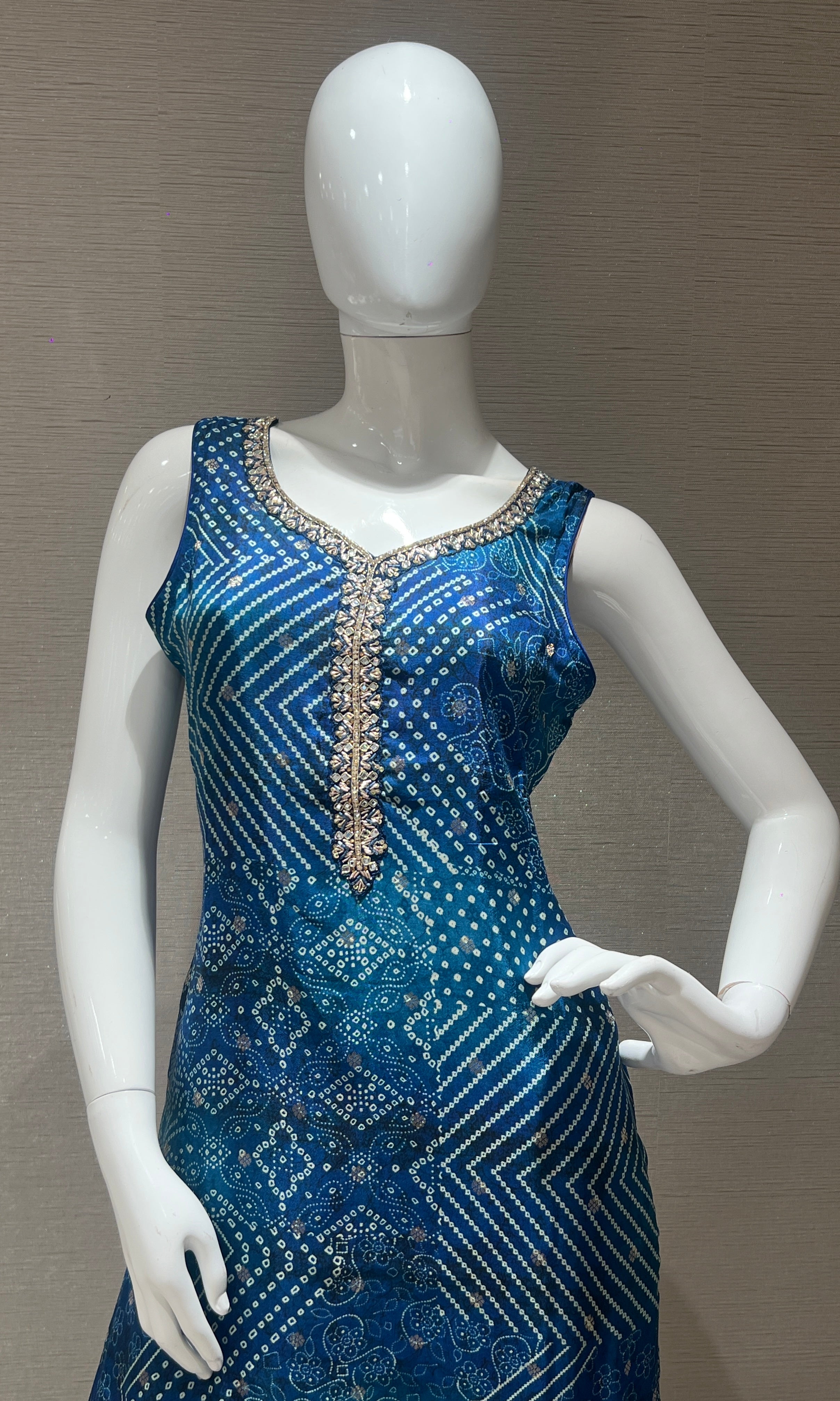 Dark  Blue kurta set