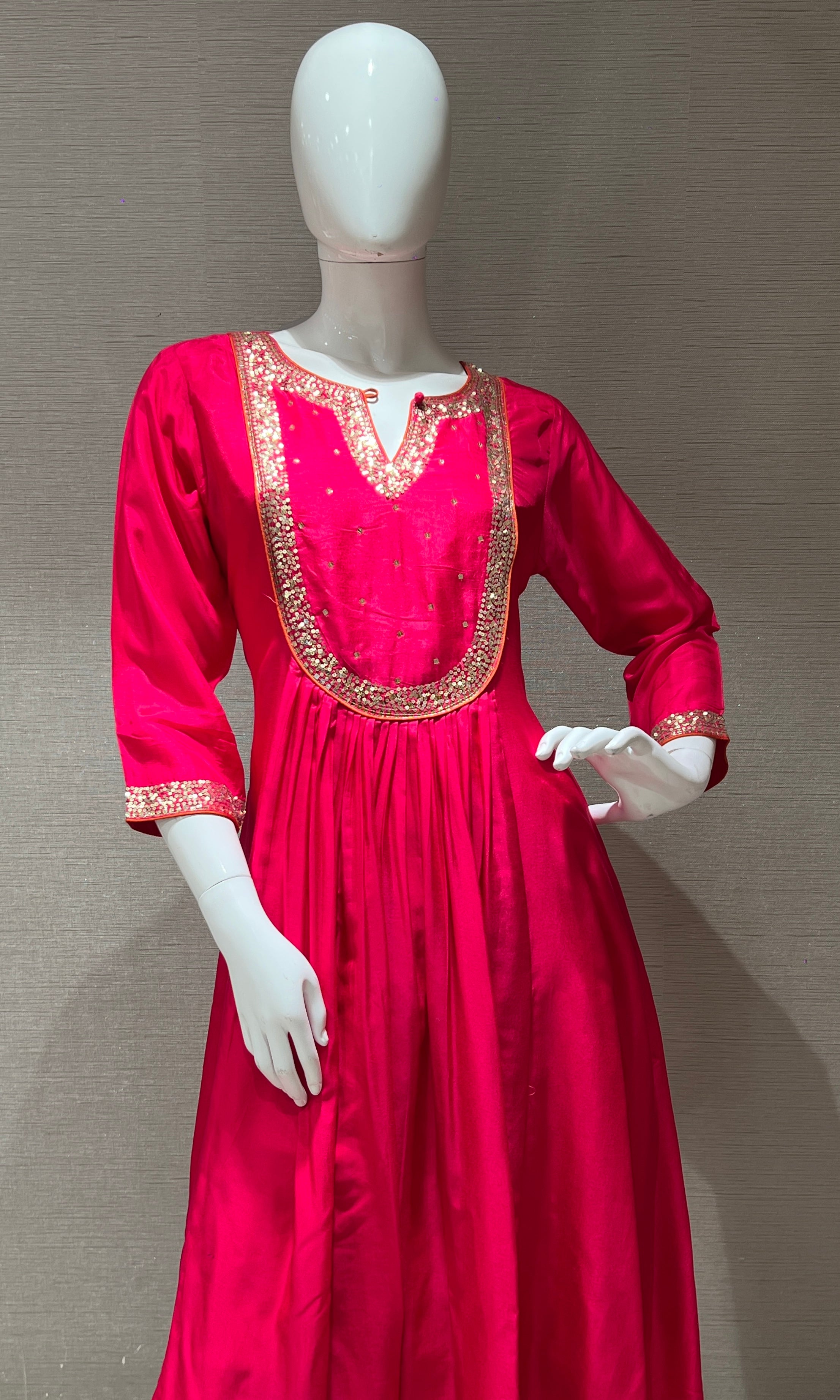 Pink kurta set