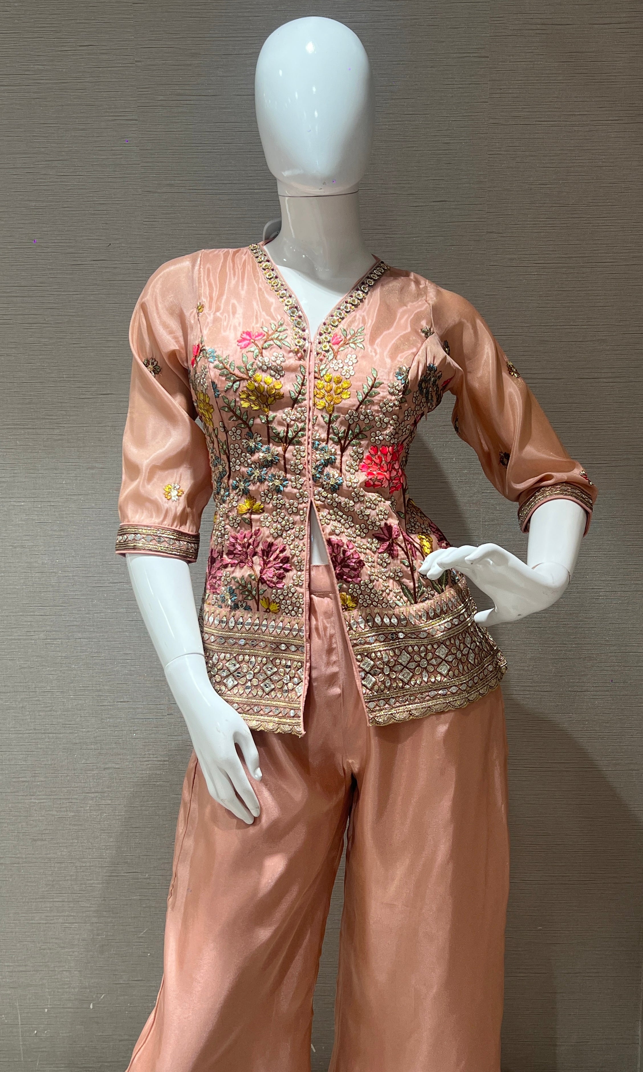 Peach palazzo