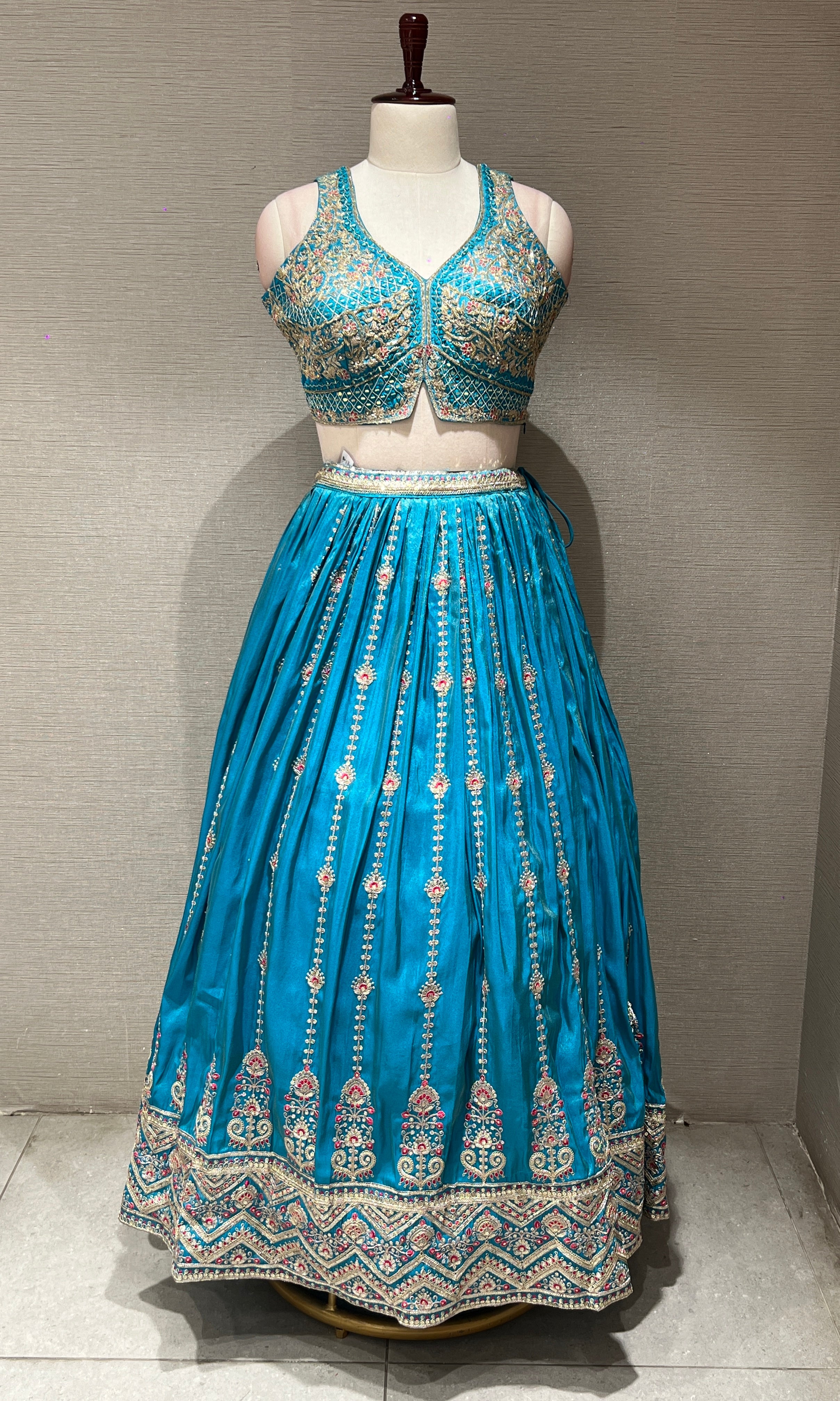 Blue Lehenga