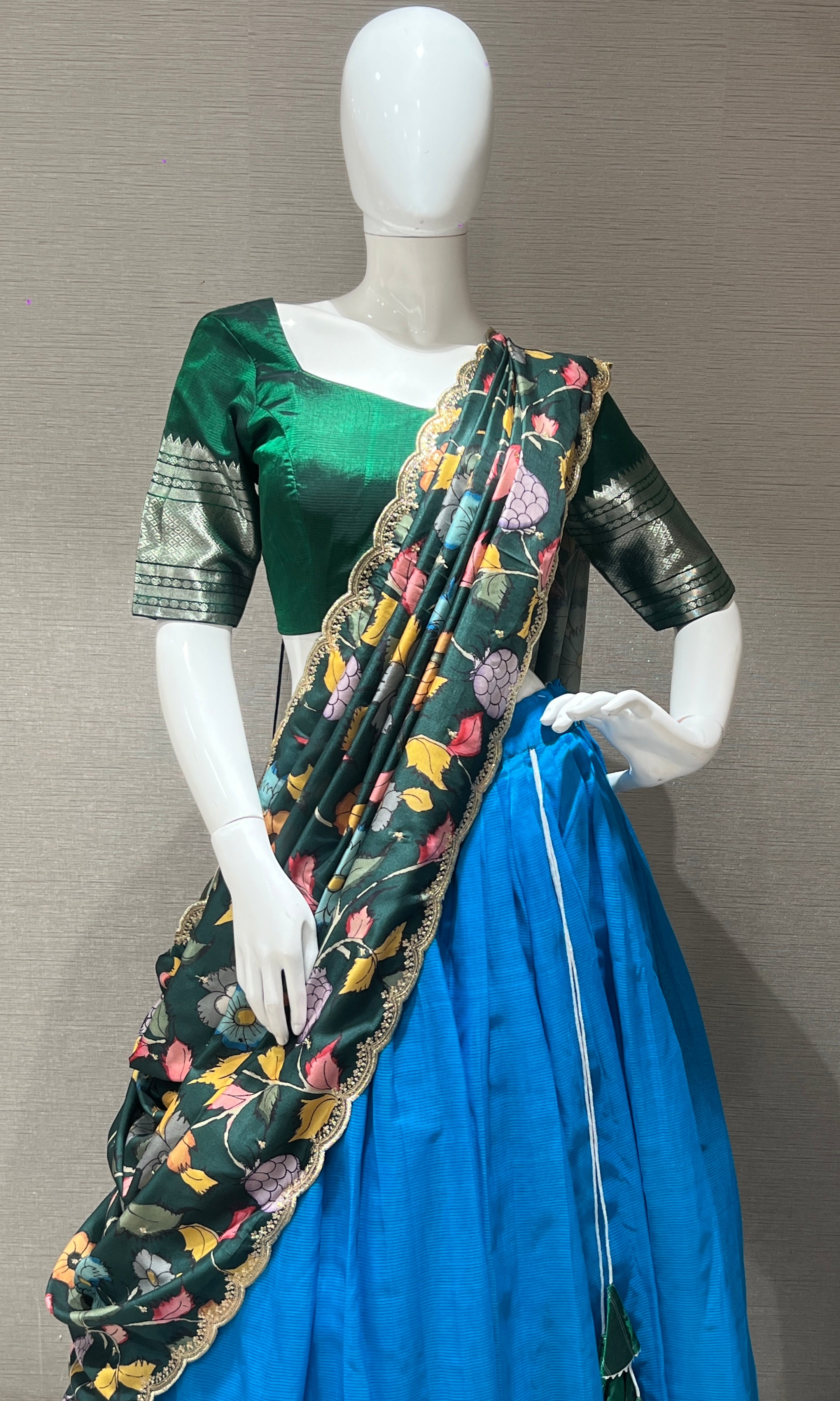 Blue Lehenga