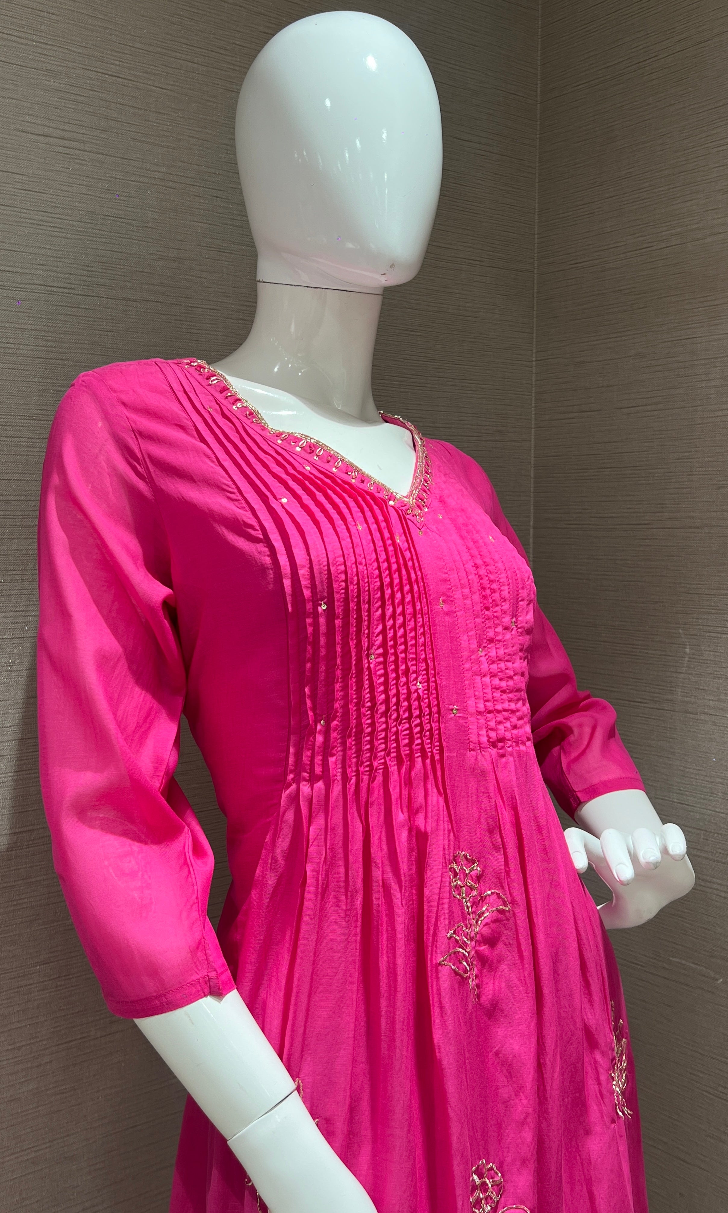 Pink kurta set