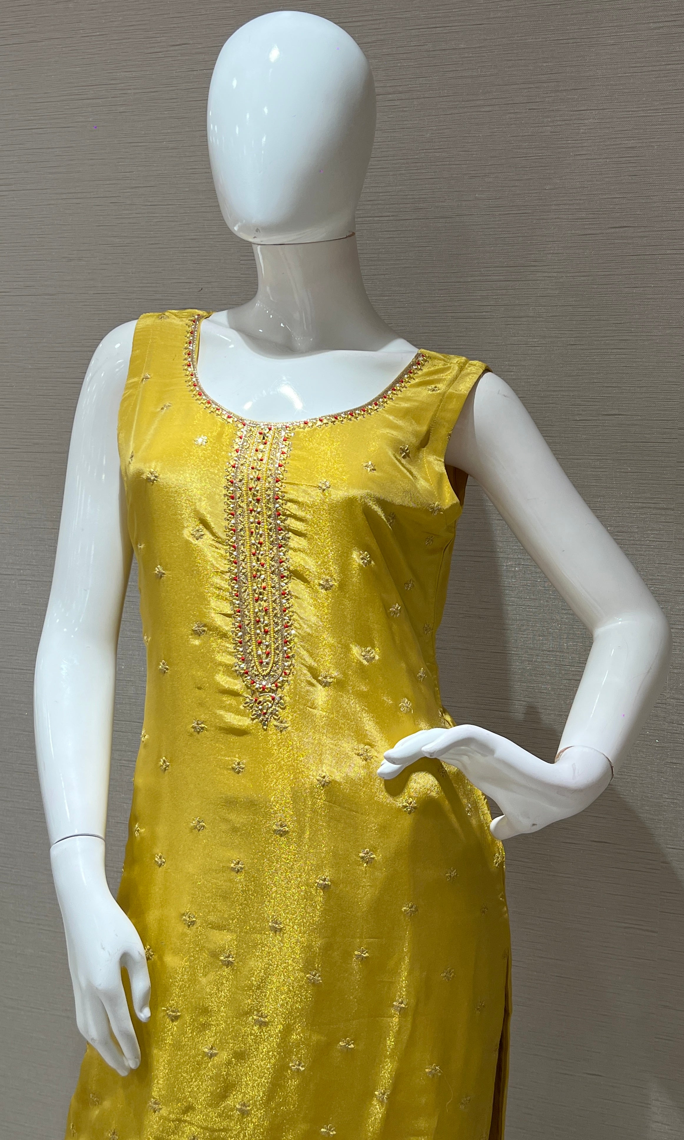 Yellow kurta set