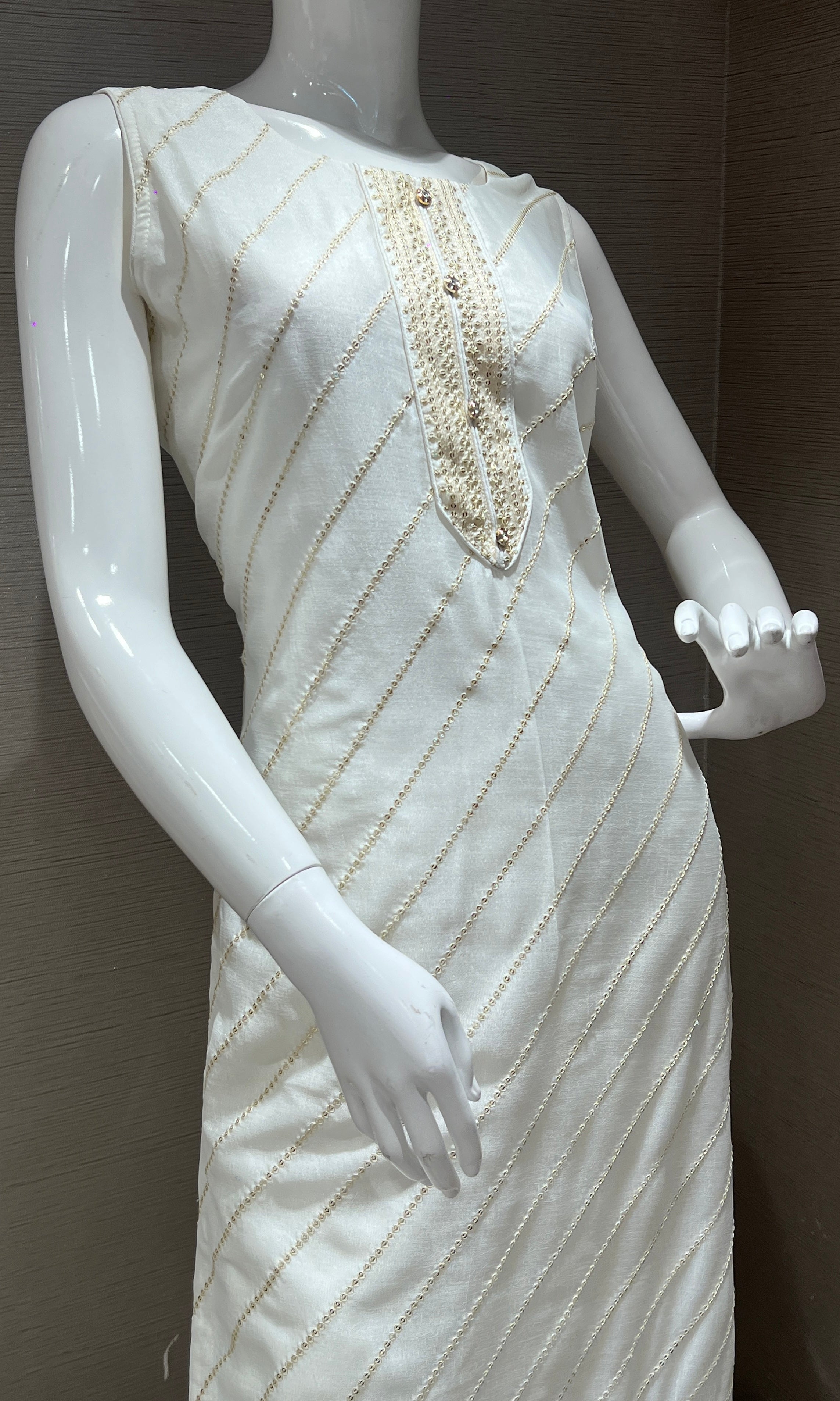 White kurta set