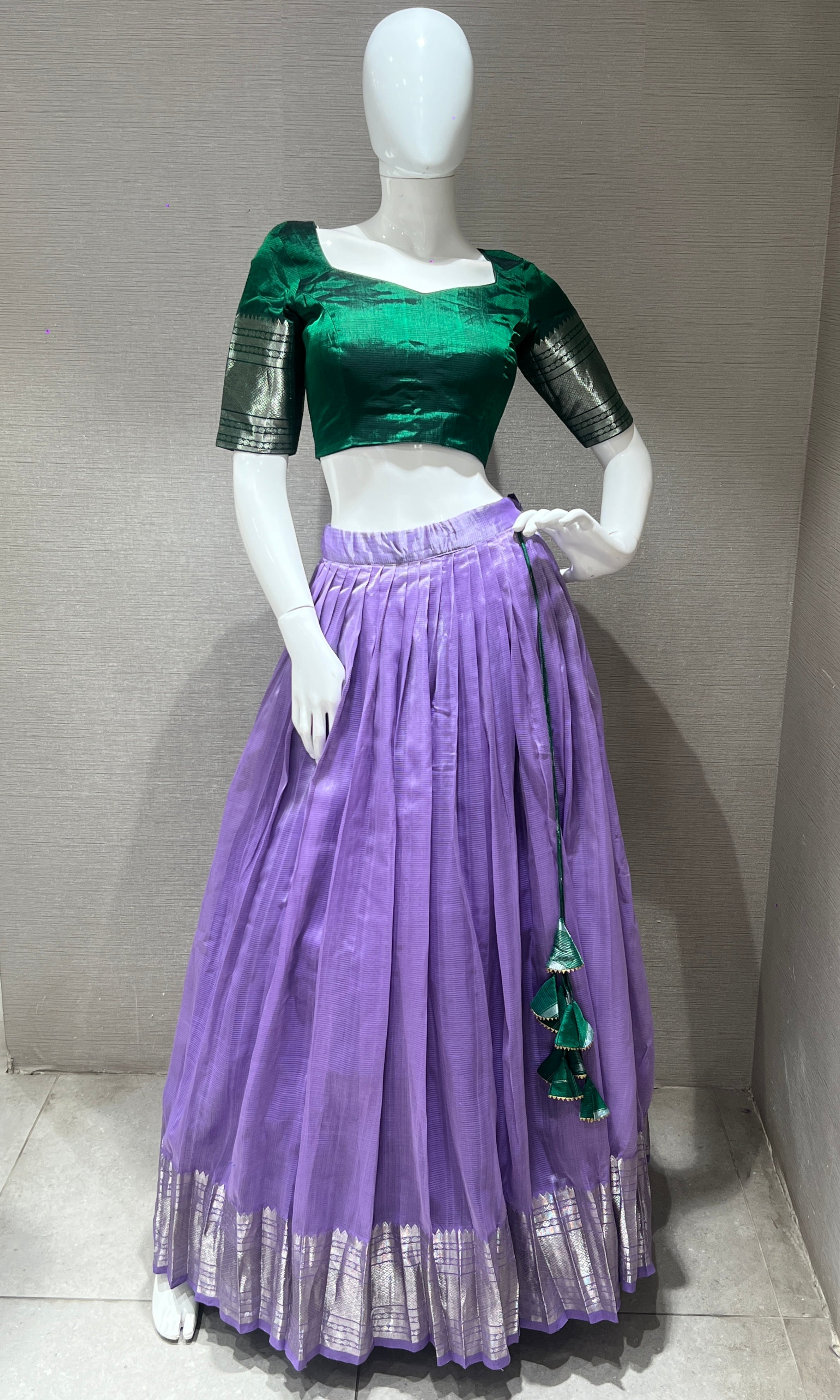 Light purple Lehenga