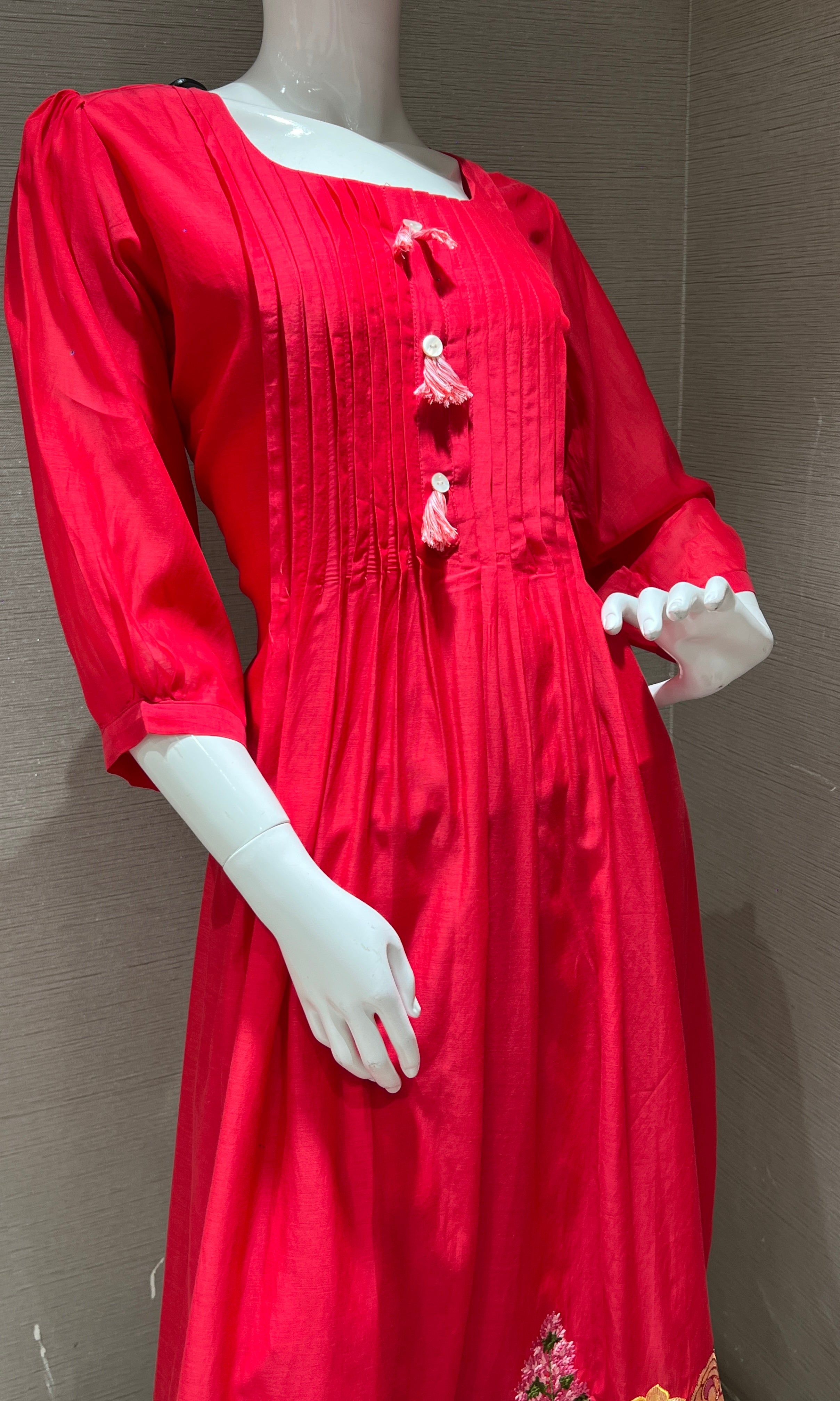 Rani pink Anarkali
