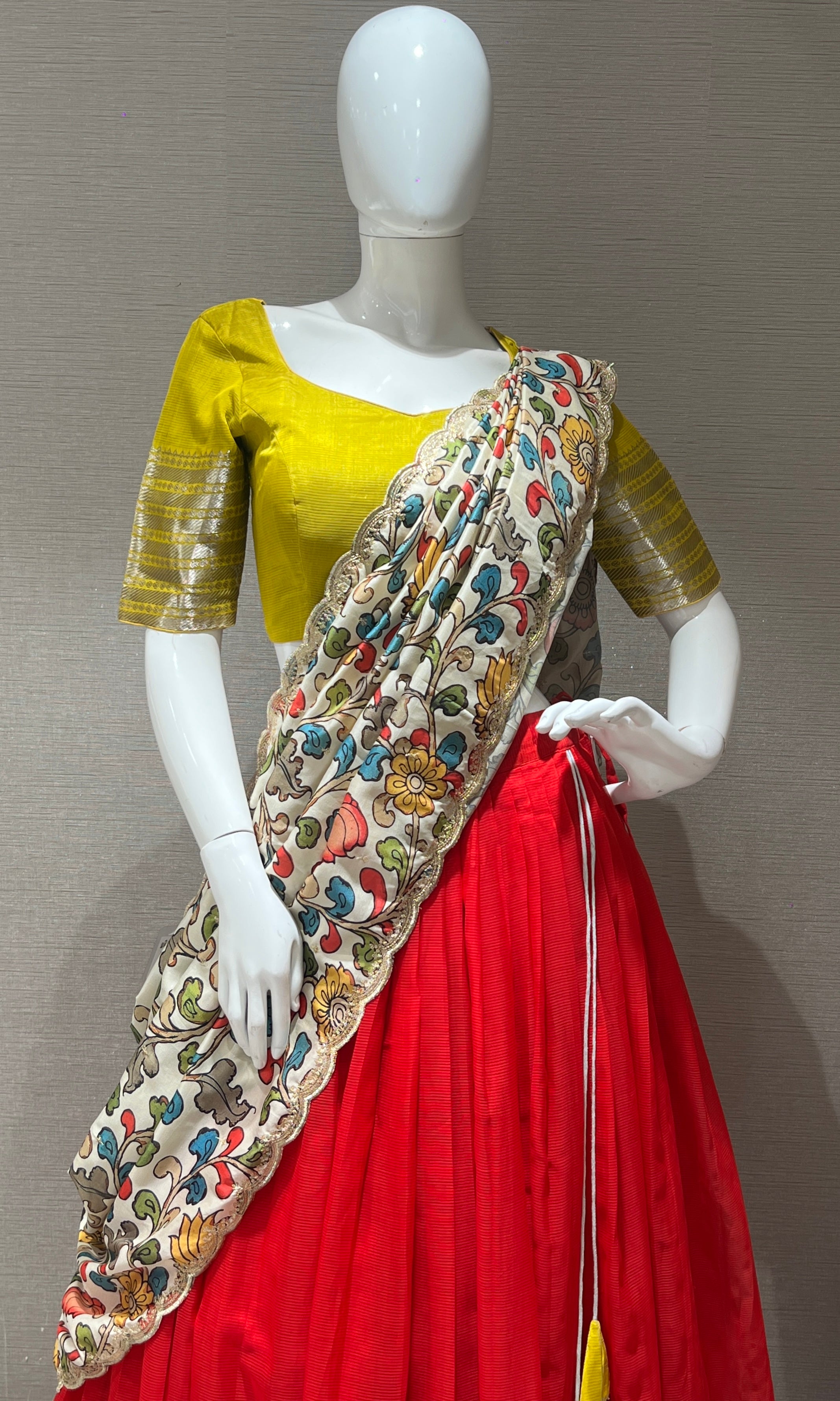 Red Lehenga