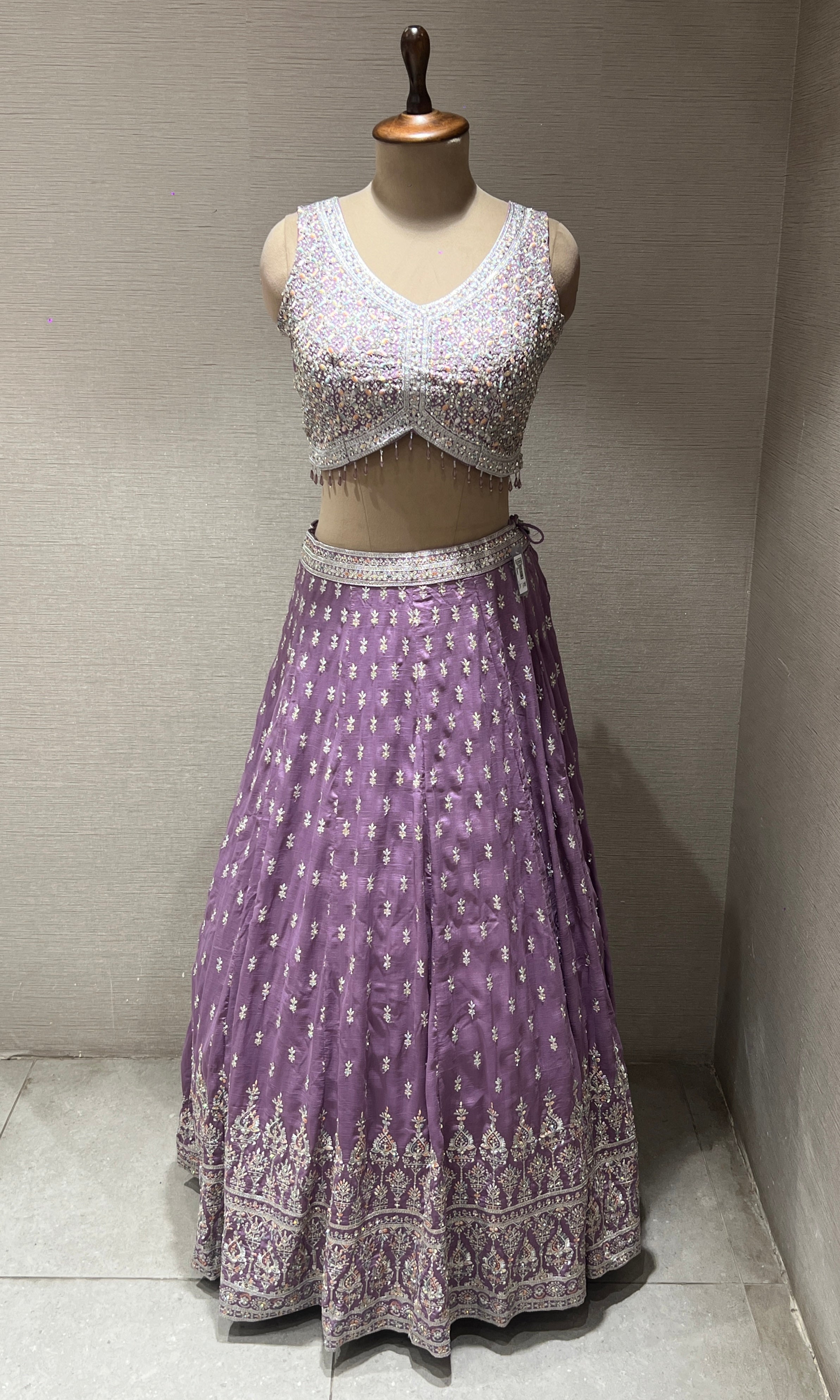 Light purple Lehenga