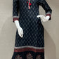 Black kurta set