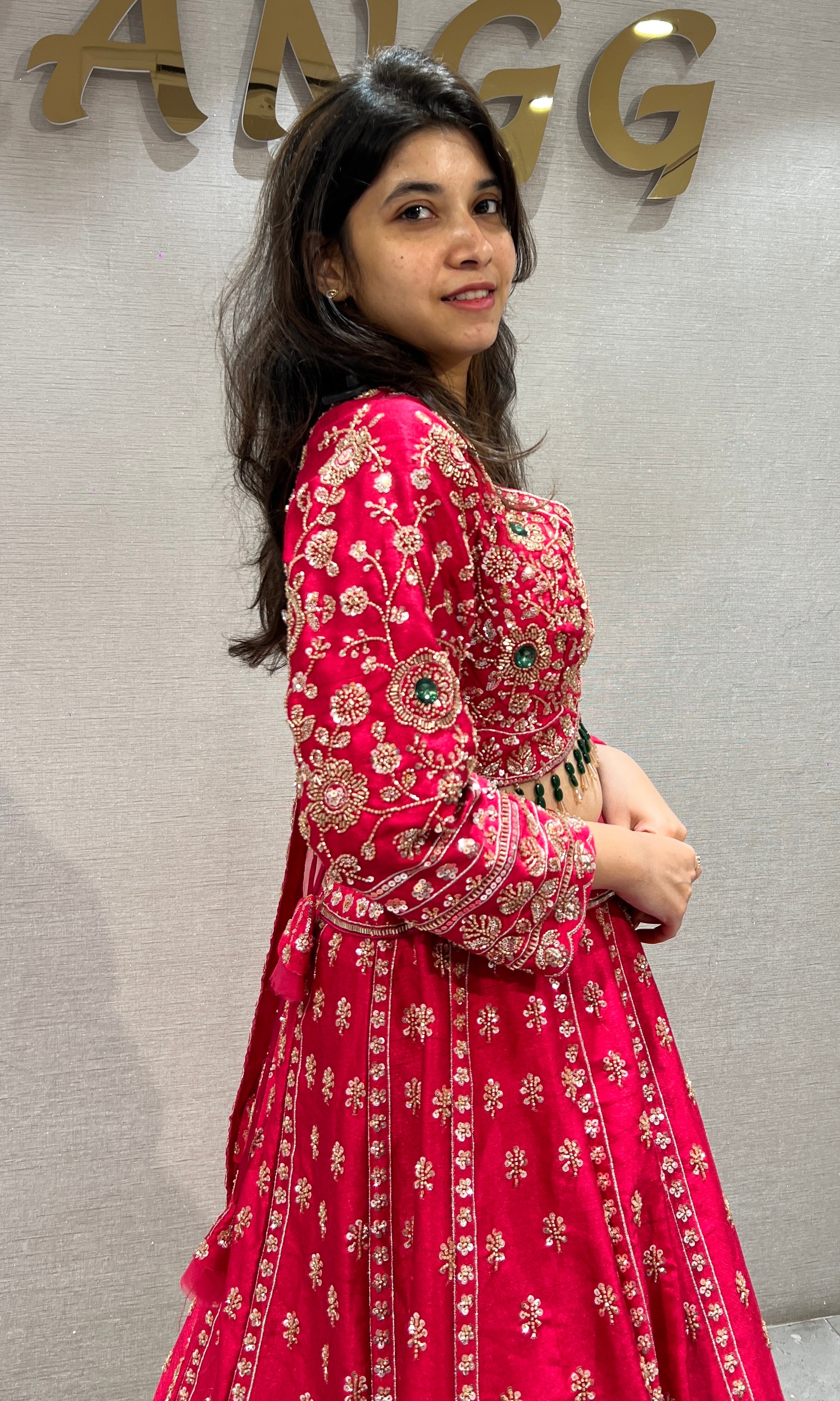 Rani pink Lehenga