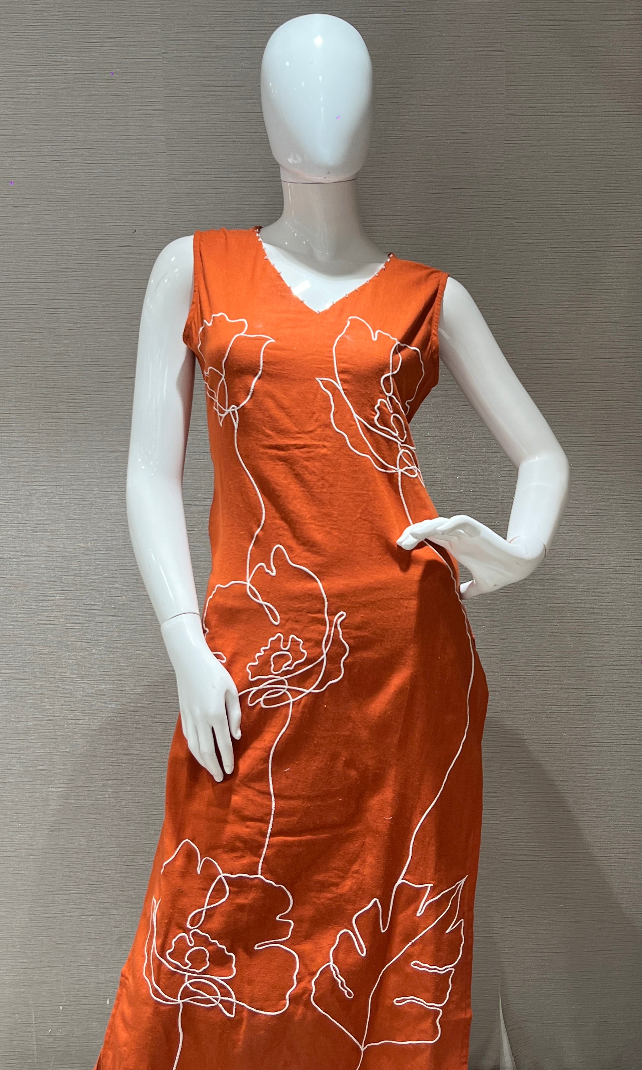 Rust orange palazzo
