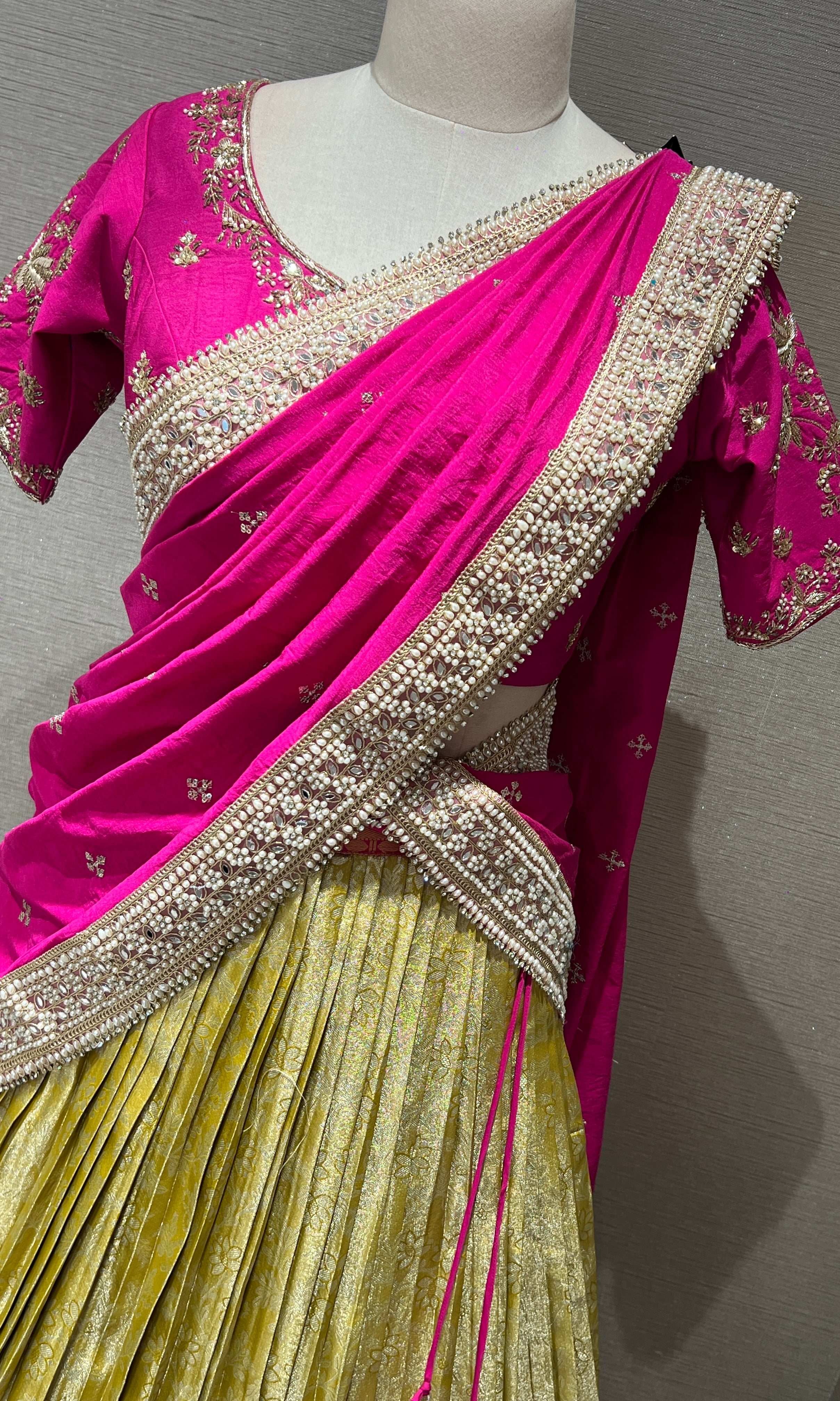 Rani pink Lehenga