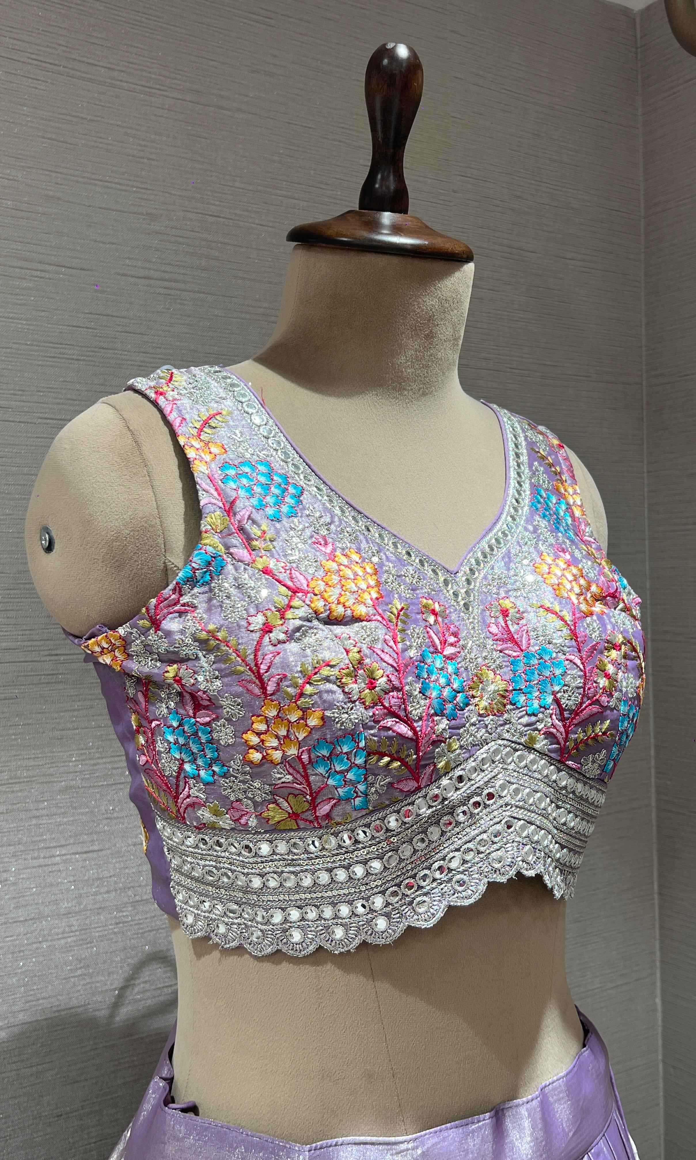 Lilac Lehenga