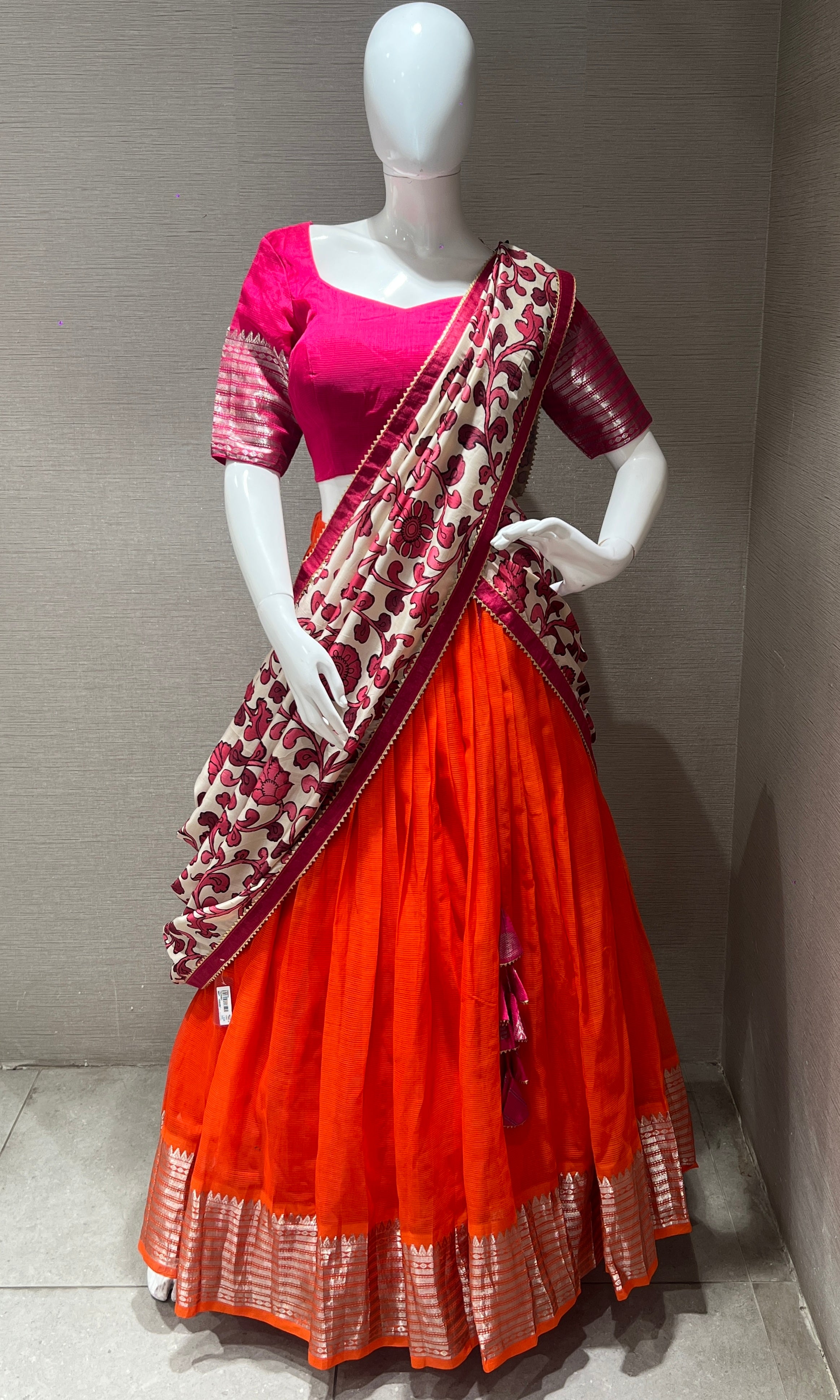 Orange Lehenga