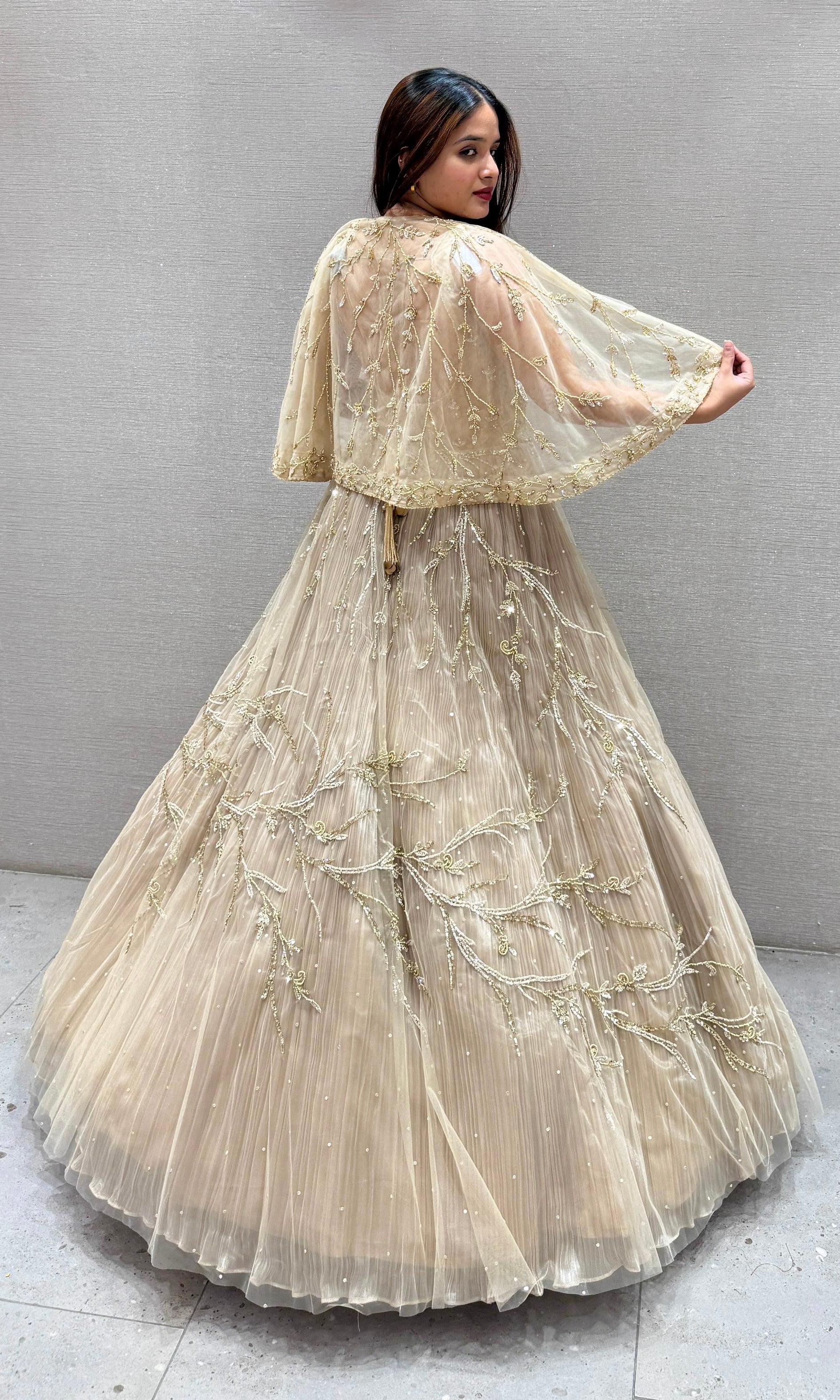 Gold Lehenga