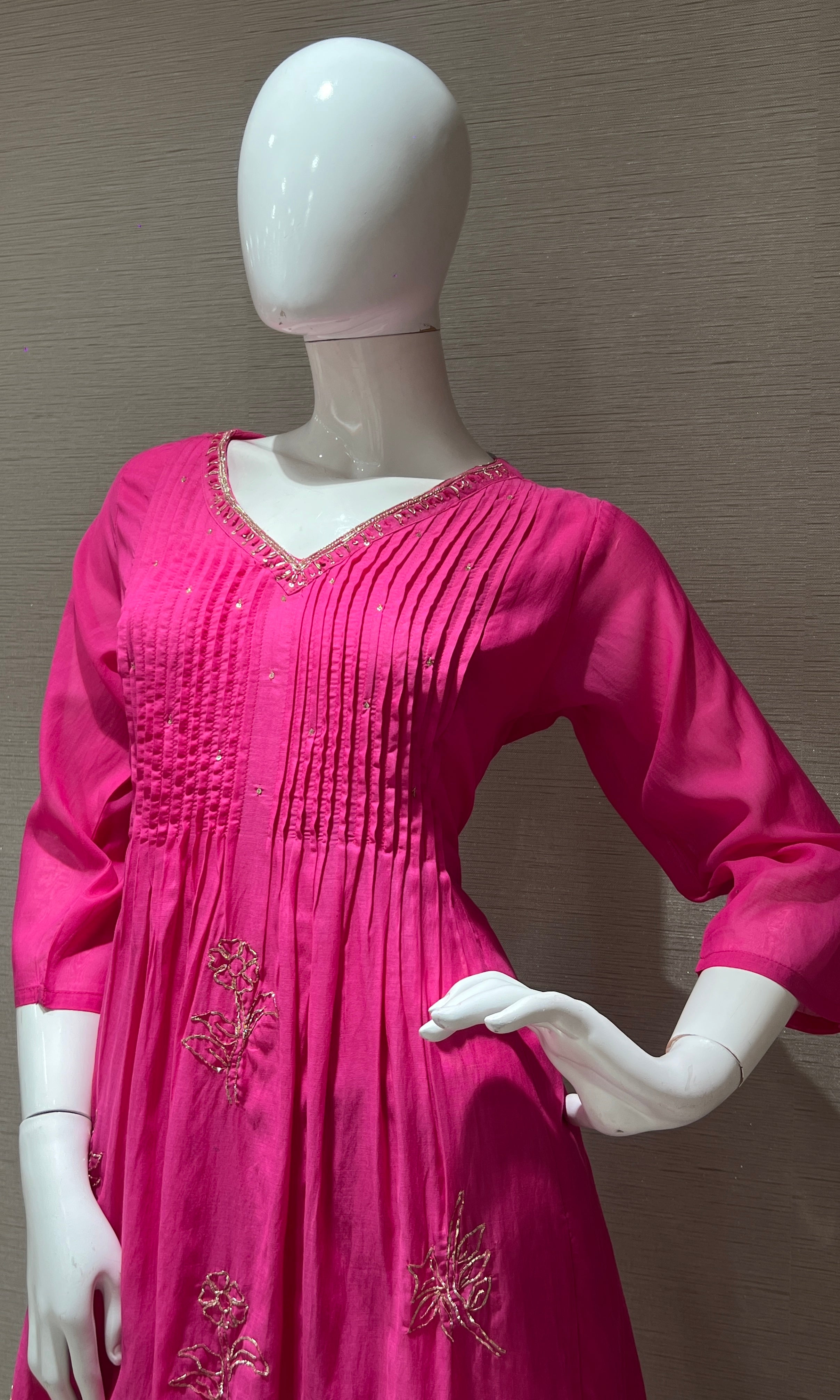 Pink kurta set
