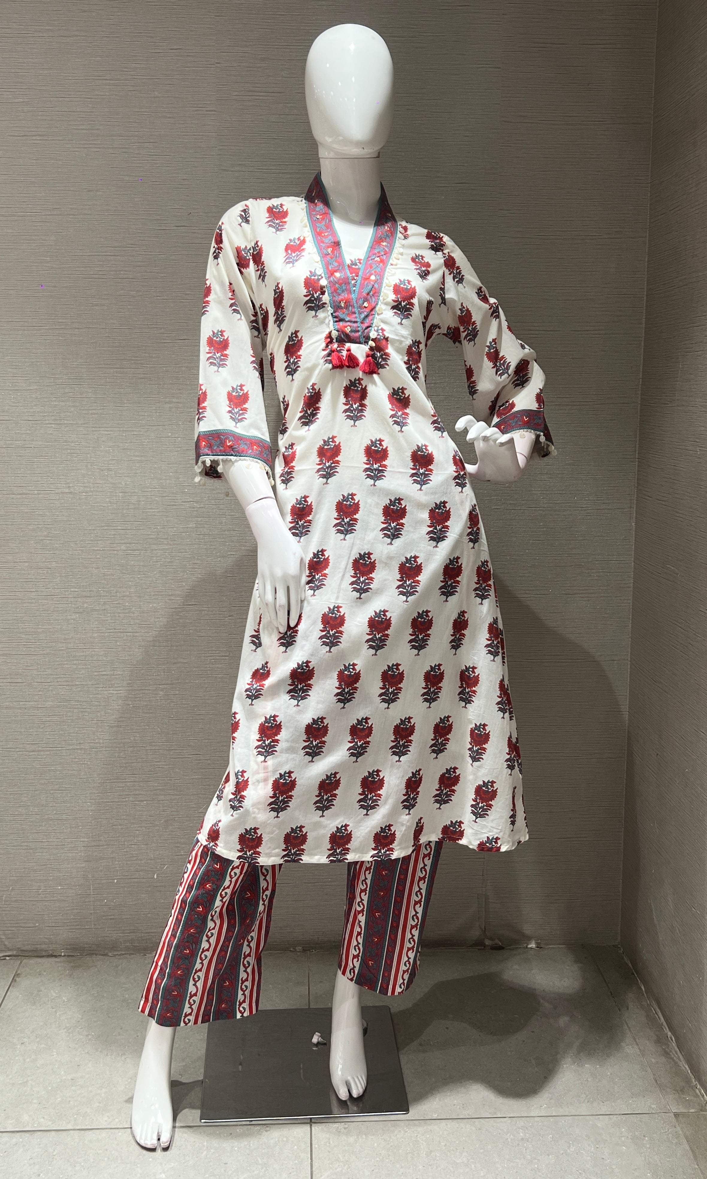 White A LINE kurta set