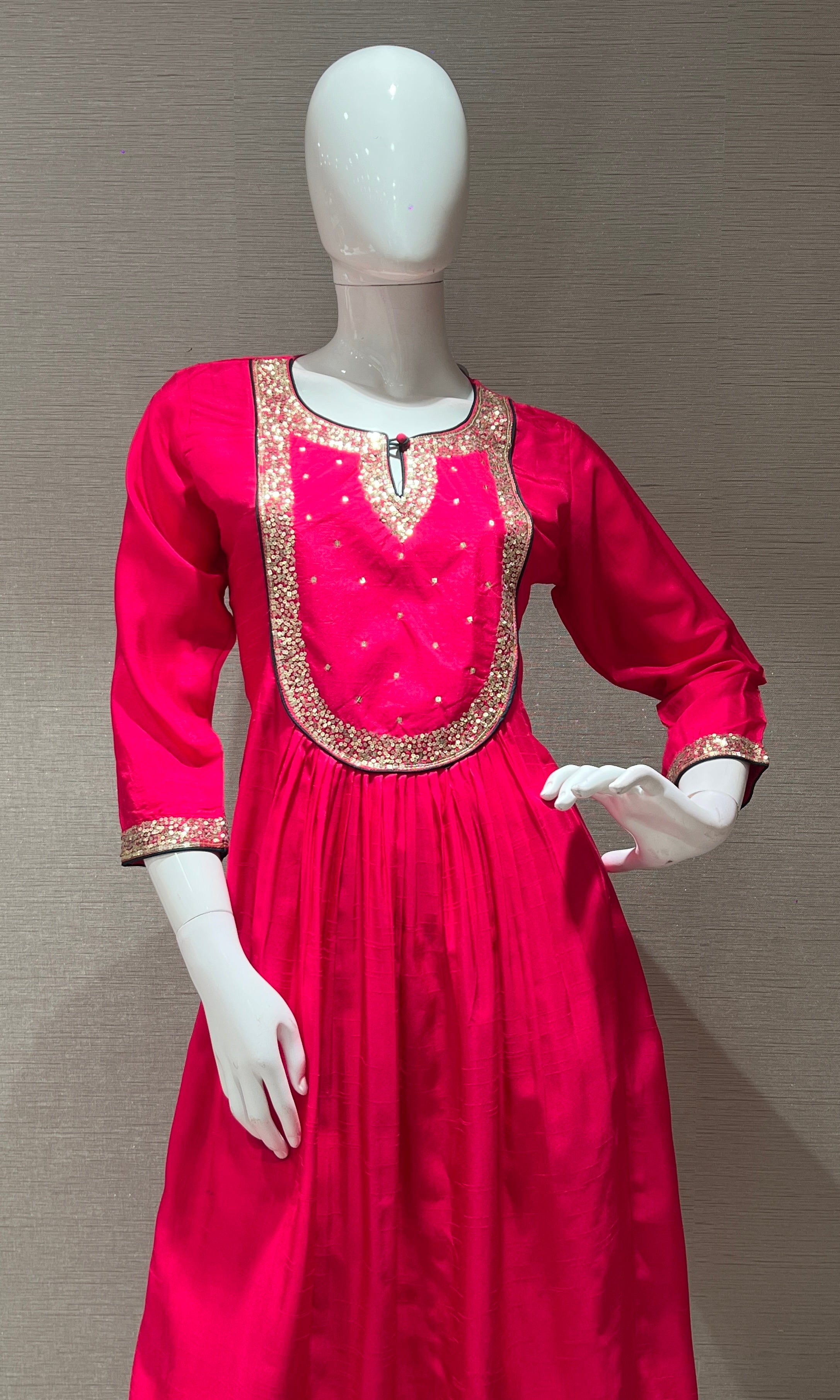 Pink kurta set