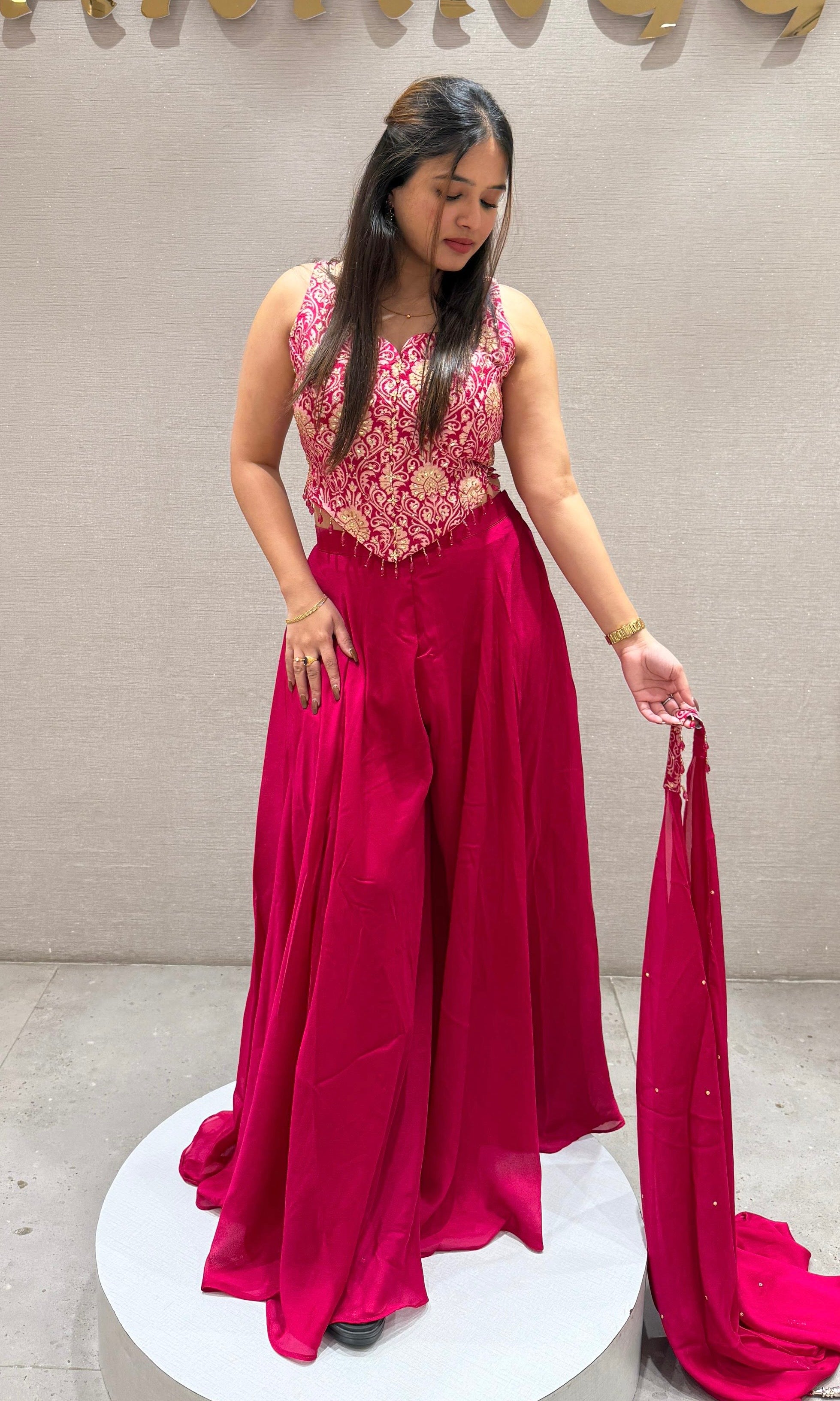 Pink palazzo