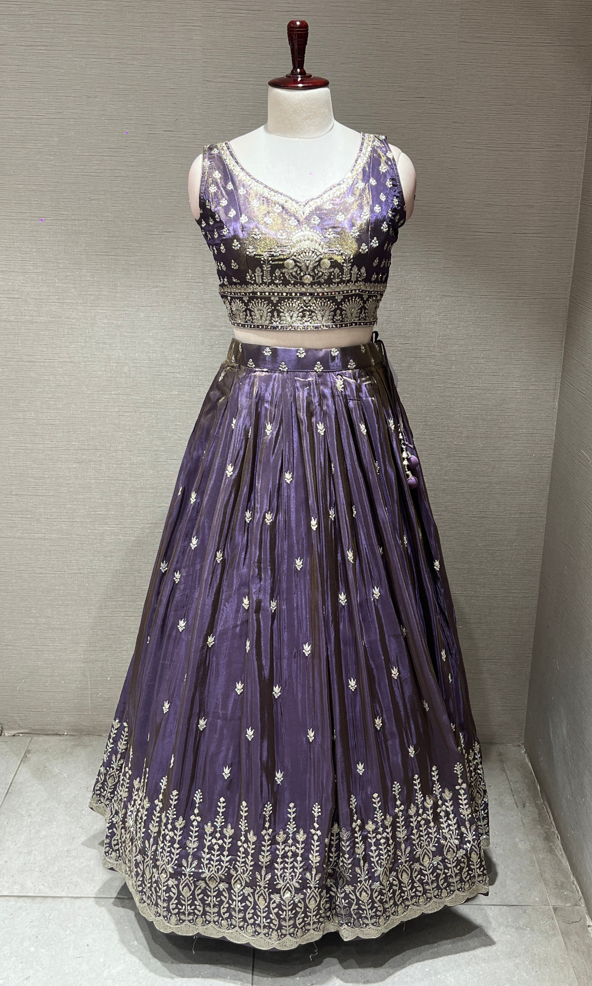 Purple Lehenga