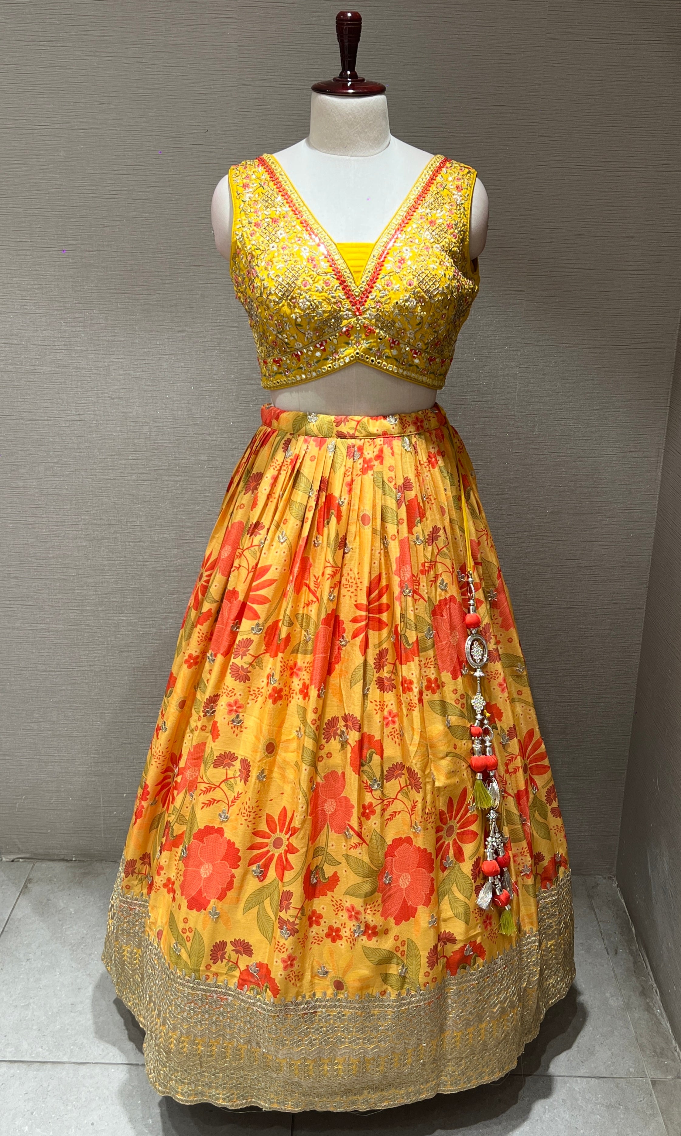 Yellow Lehenga