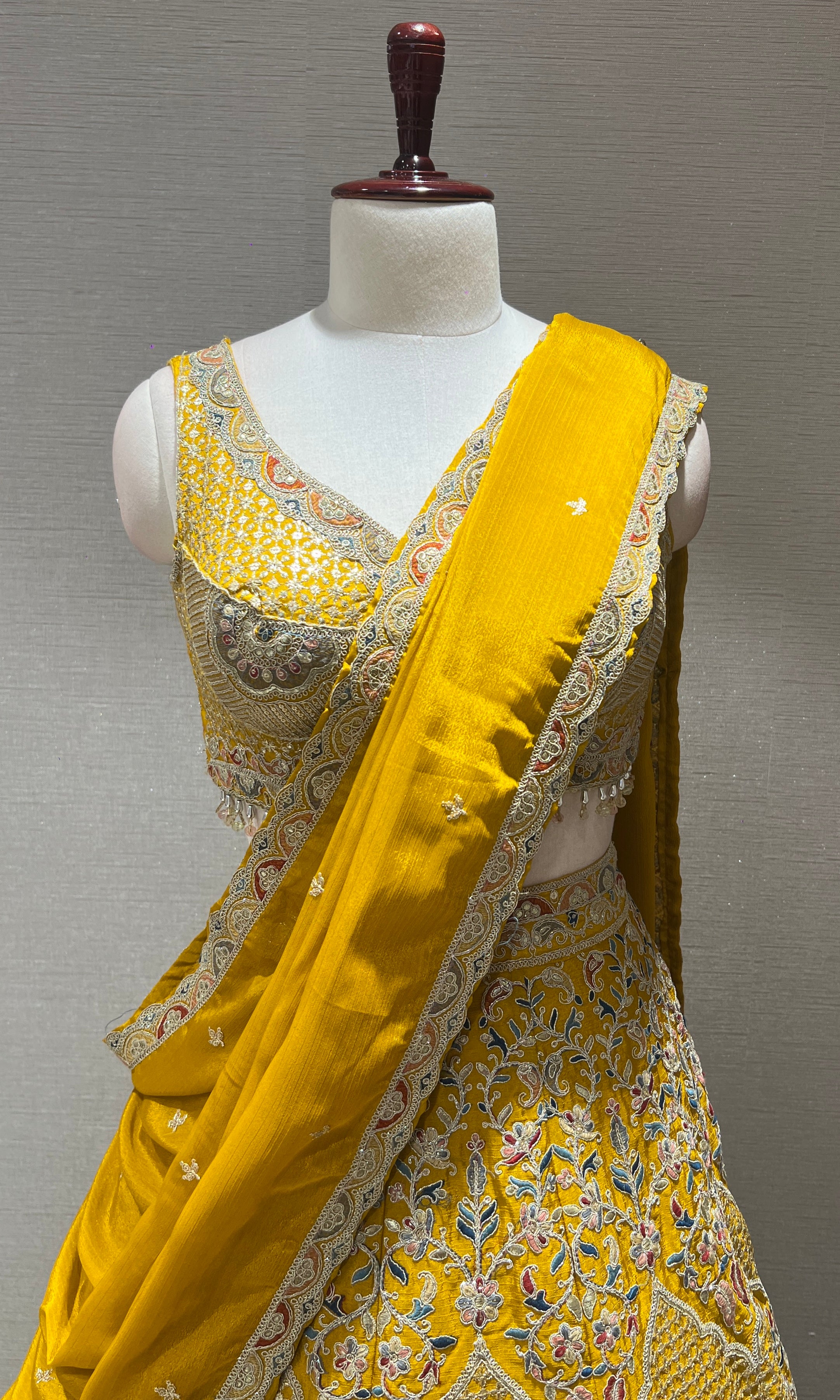 Yellow Lehenga