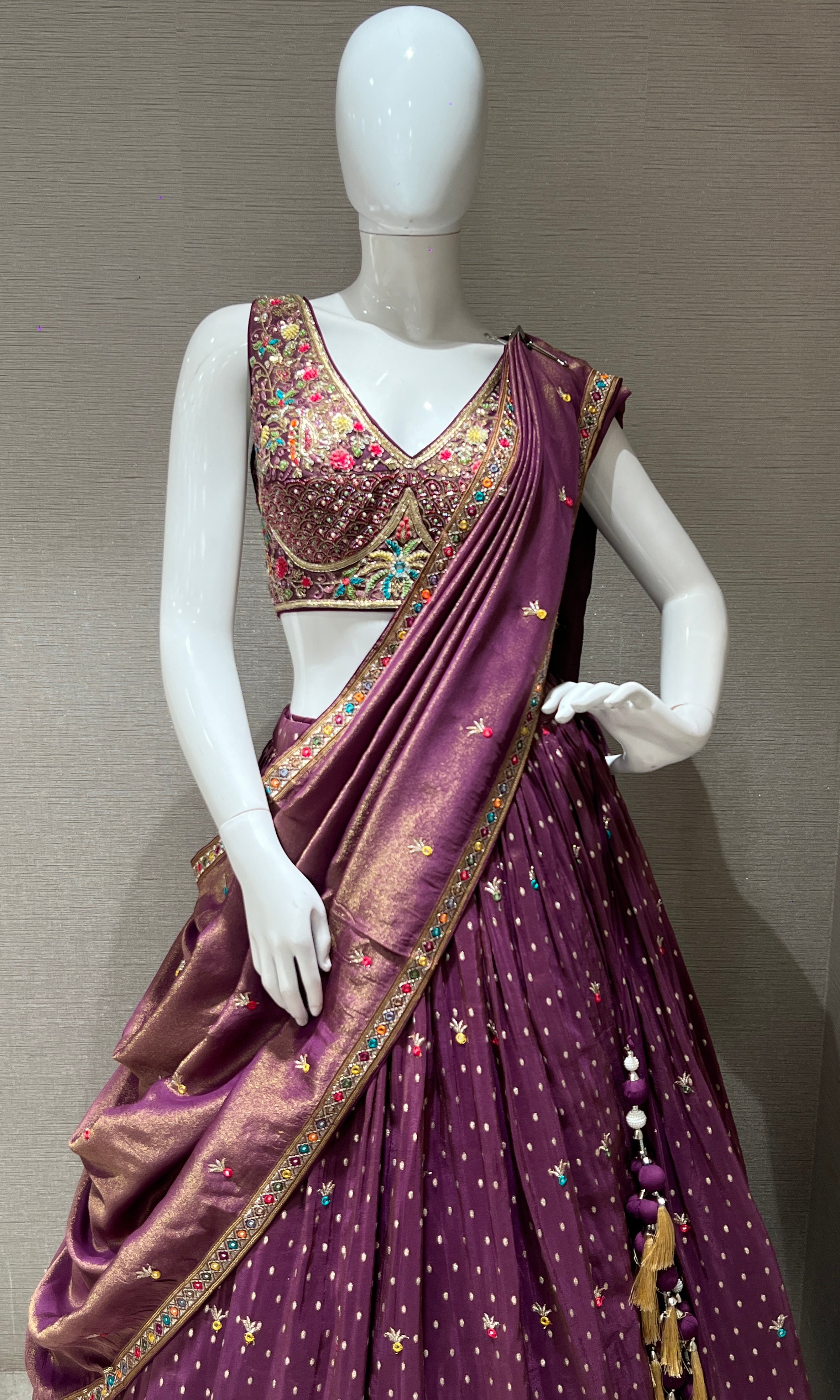 Purple Lehenga