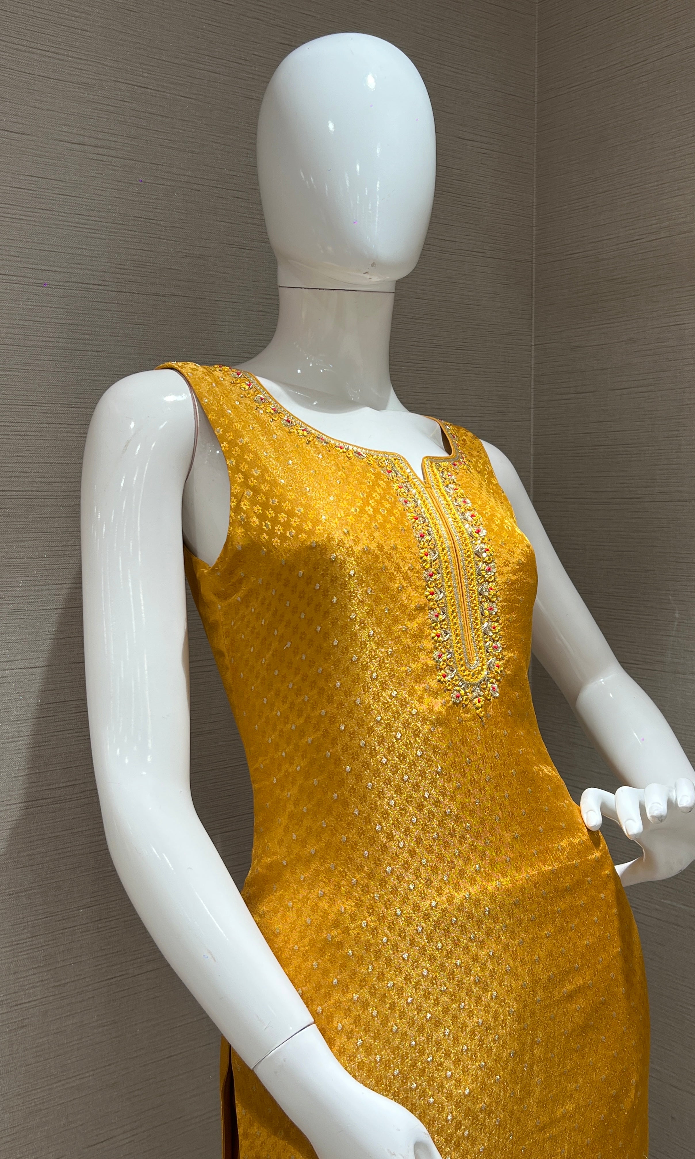 Yellow kurta set