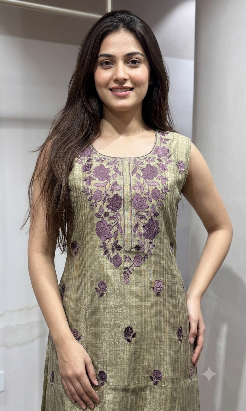 BEAGH FLORAL EMBROIDERED KURTA SET