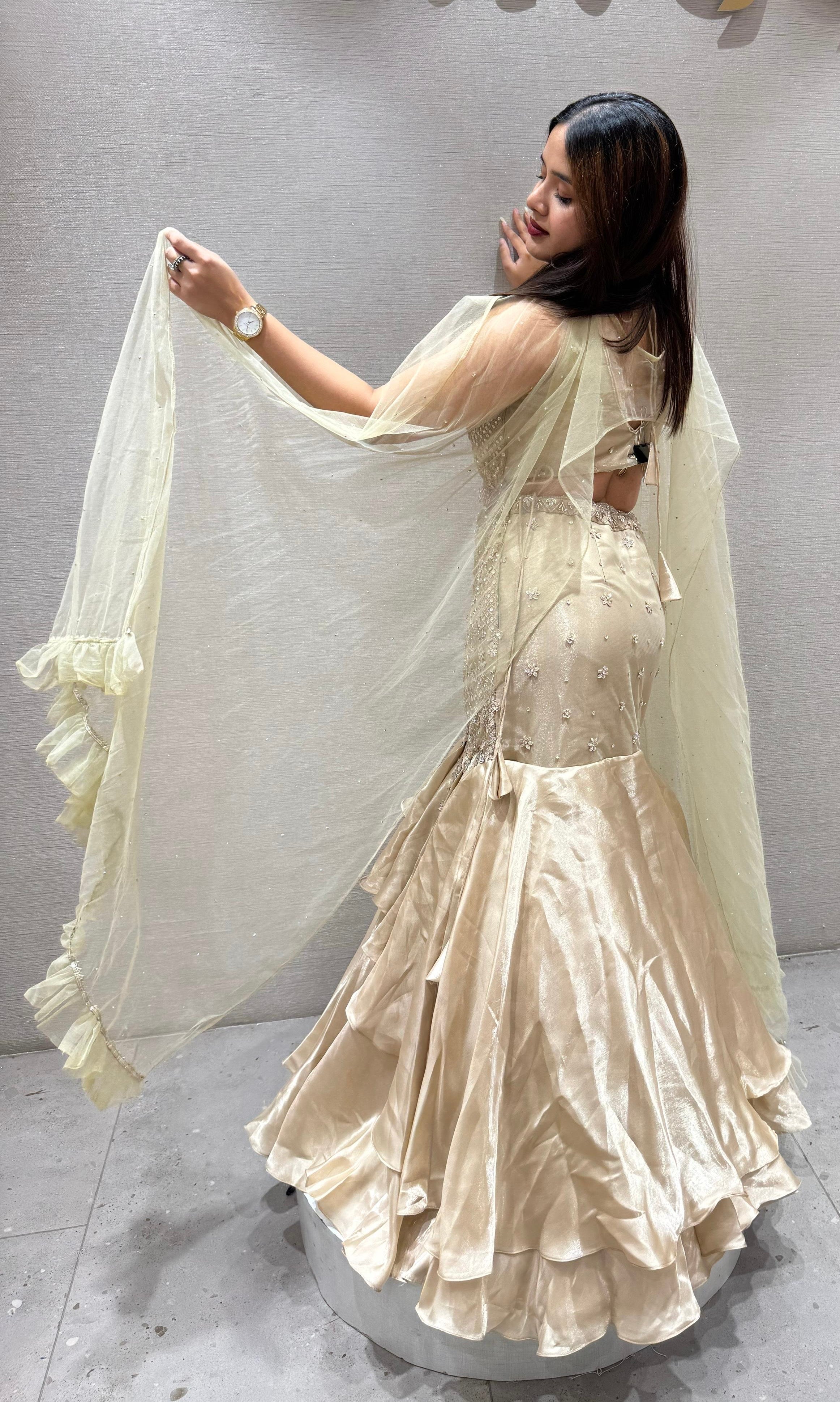 Gold Lehenga