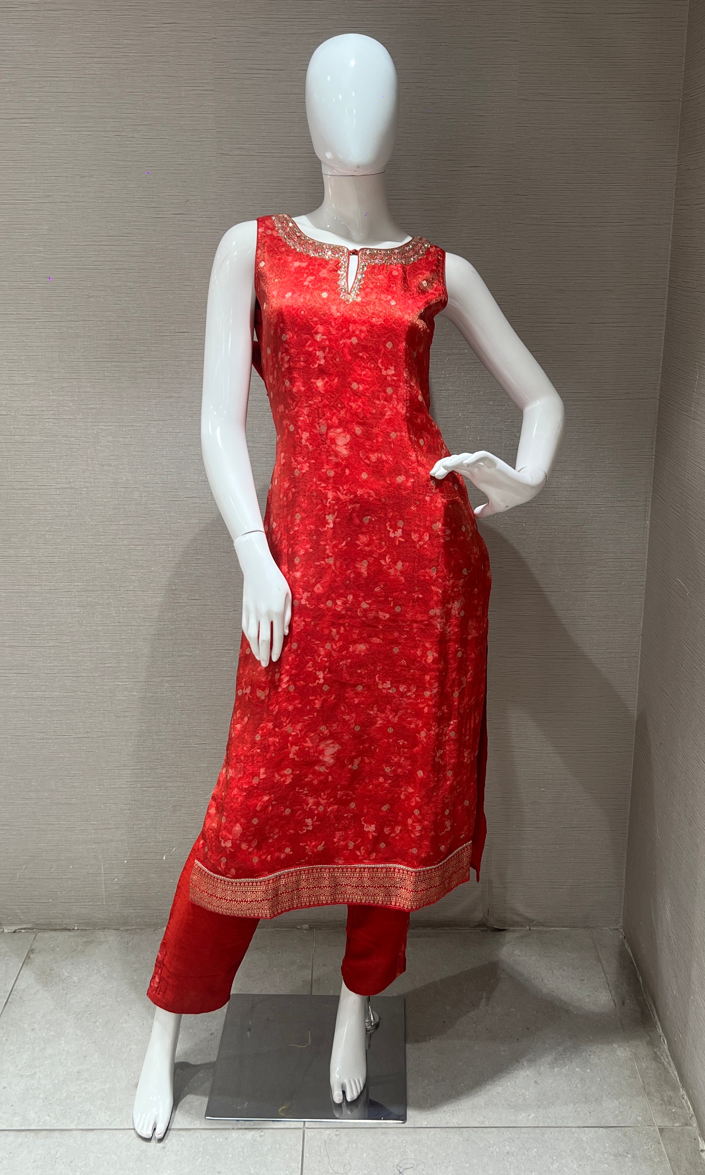 Pink kurta set