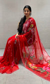 Red saree