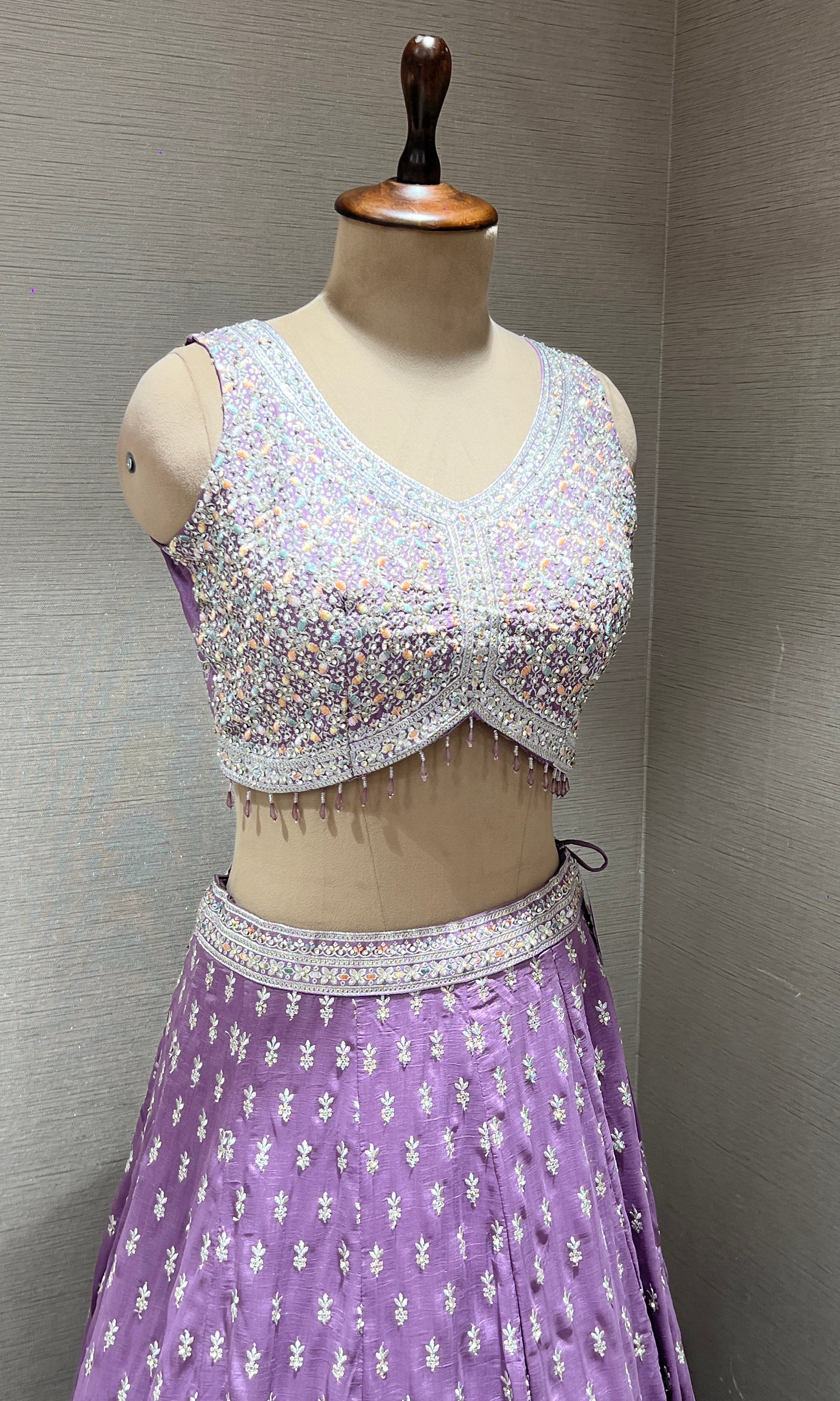 Light purple Lehenga