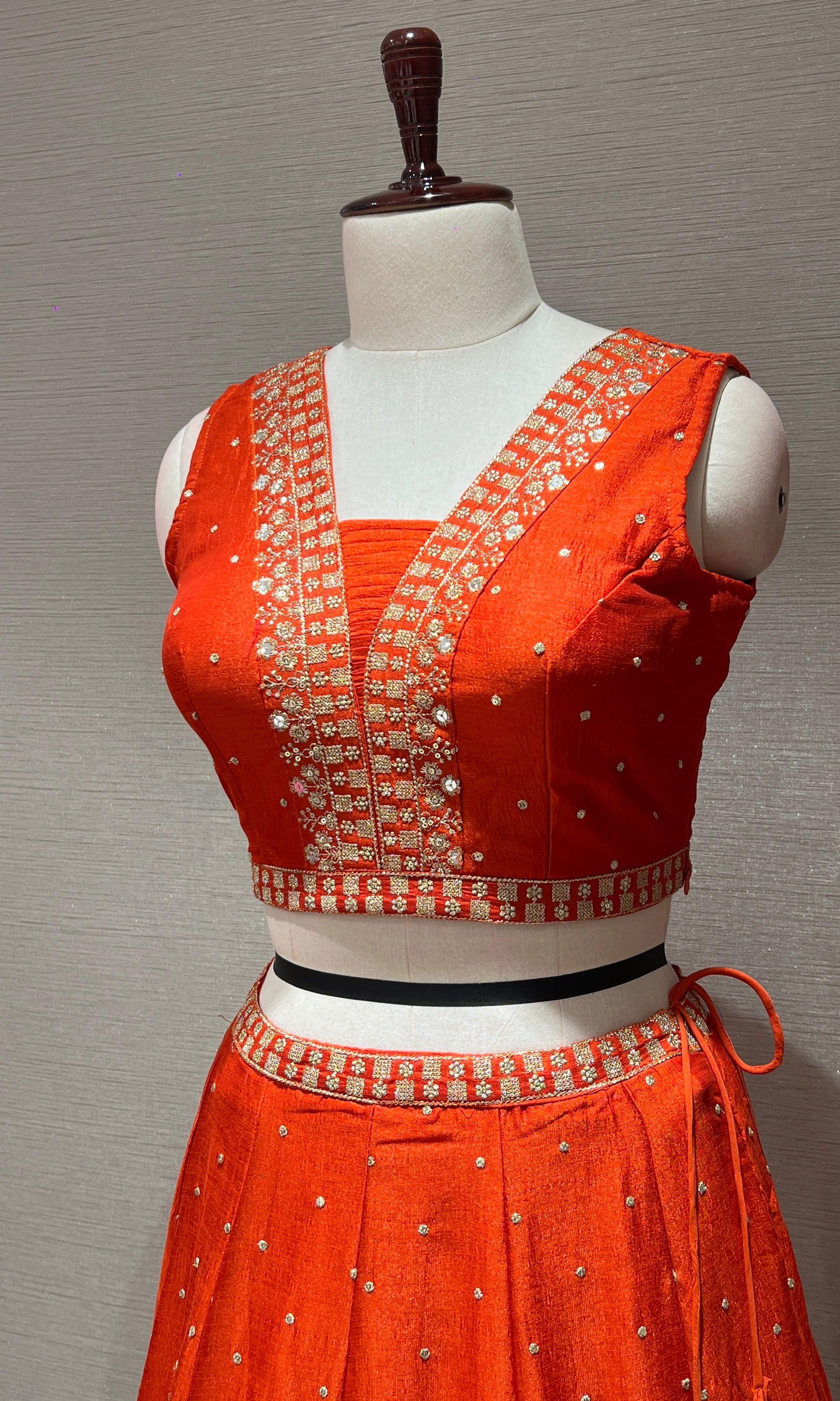 Orange Lehenga