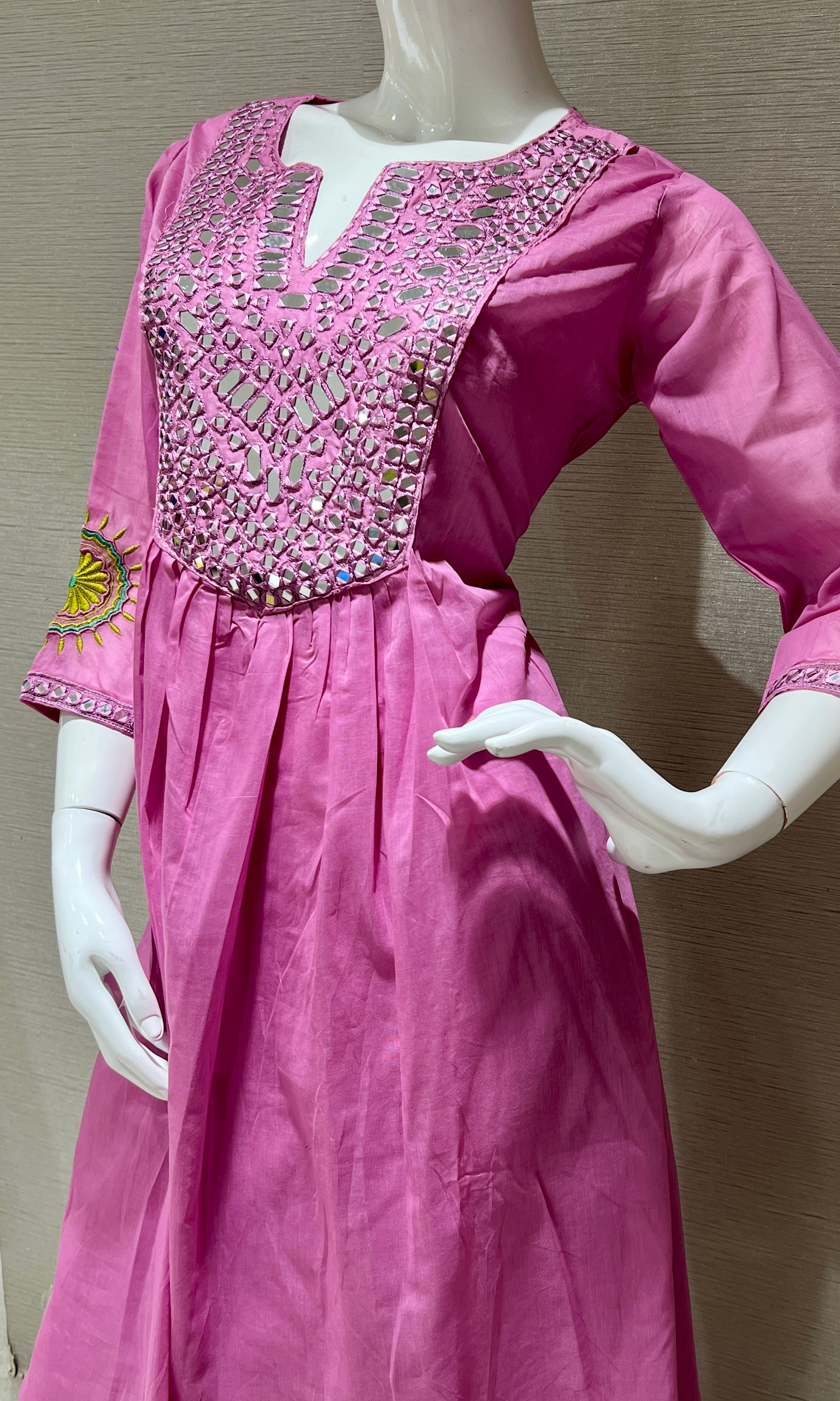 Lilac Anarkali