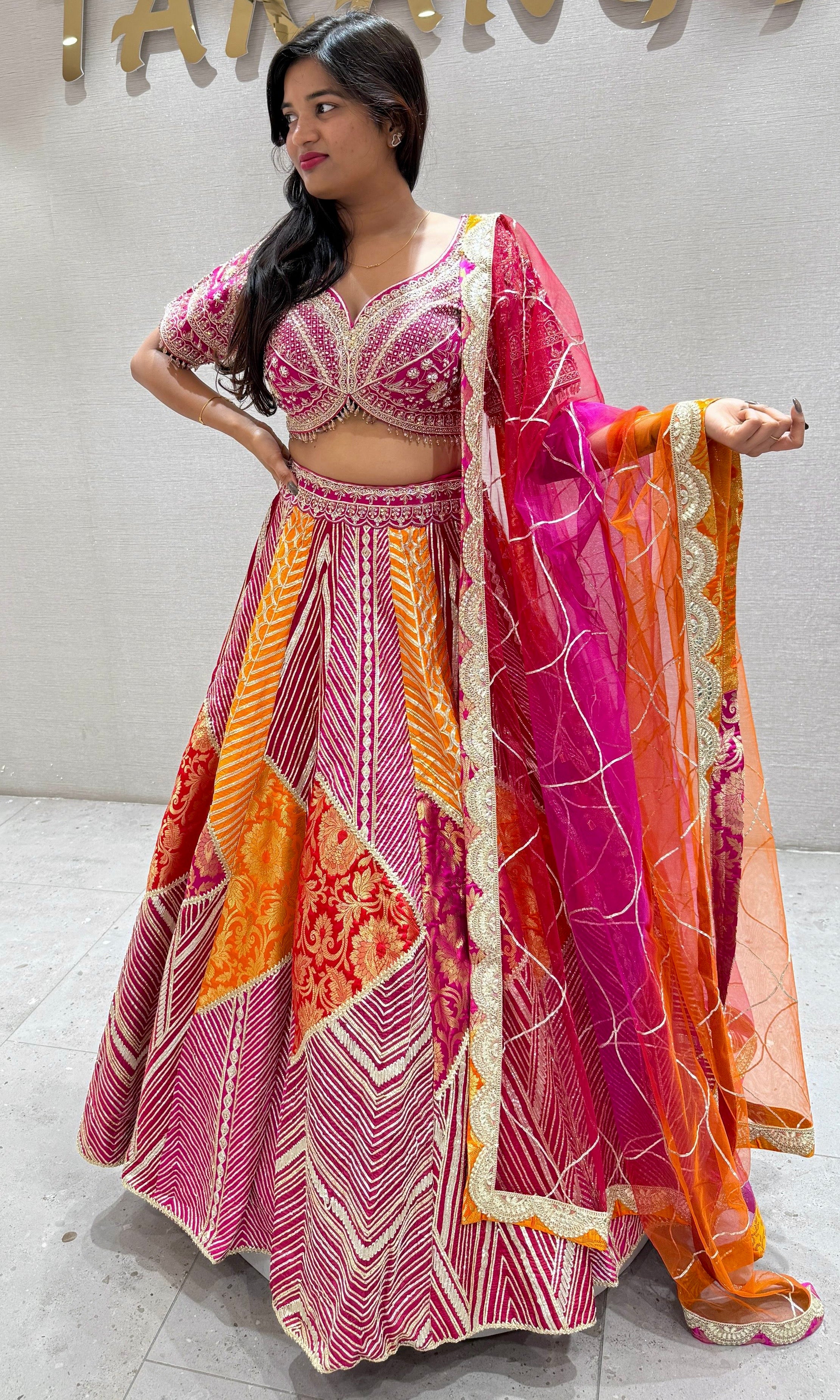 Pink Lehenga