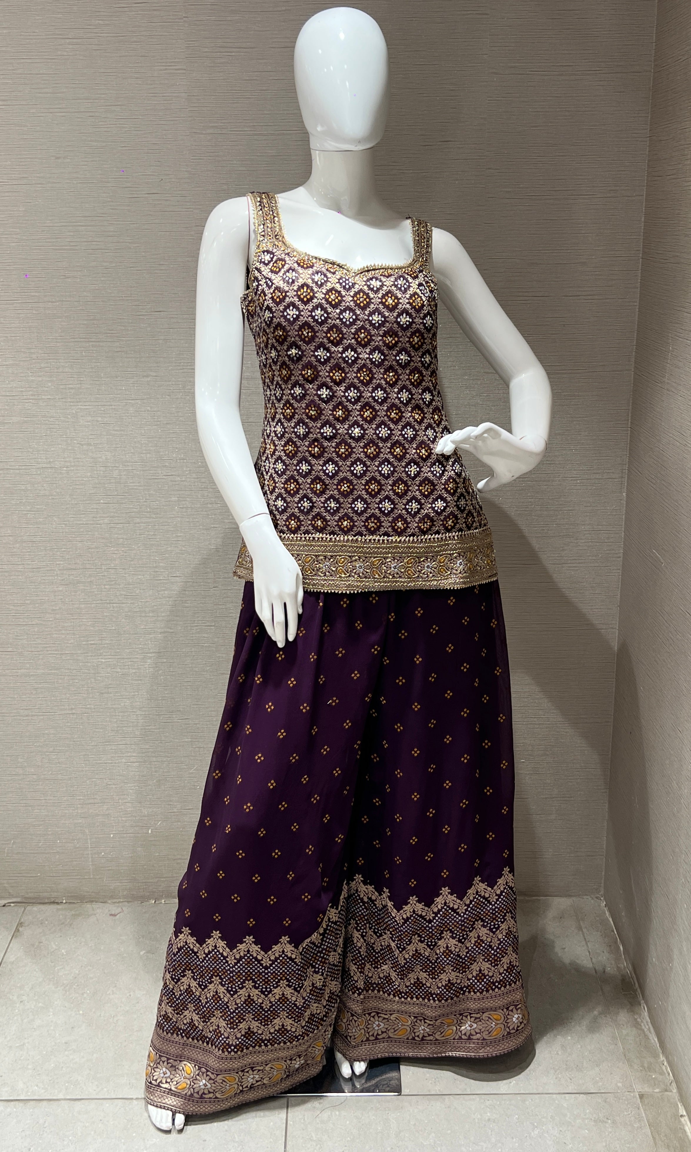 Wine palazzo set
