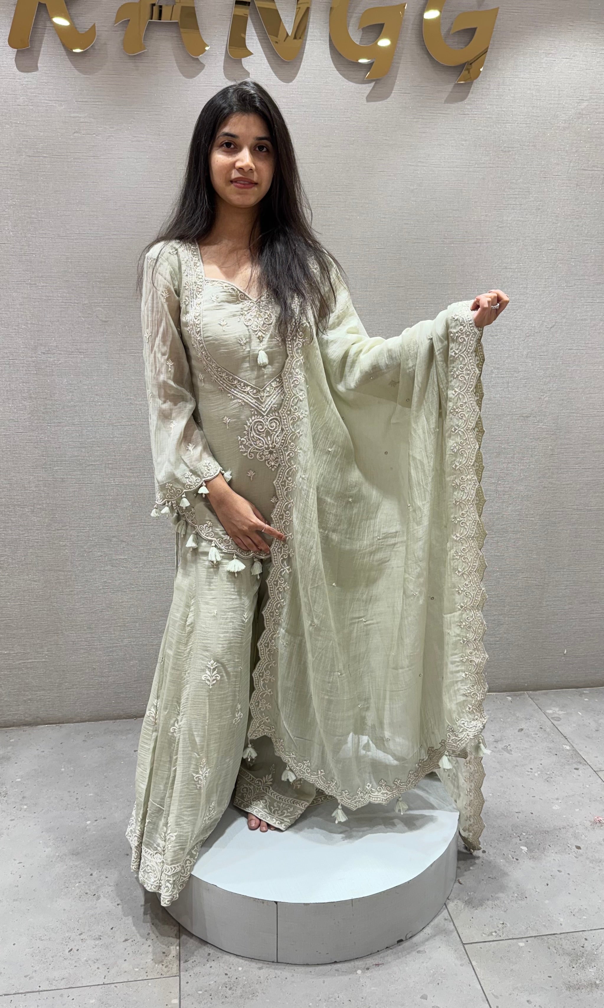 Light Grey PALAZZO Set
