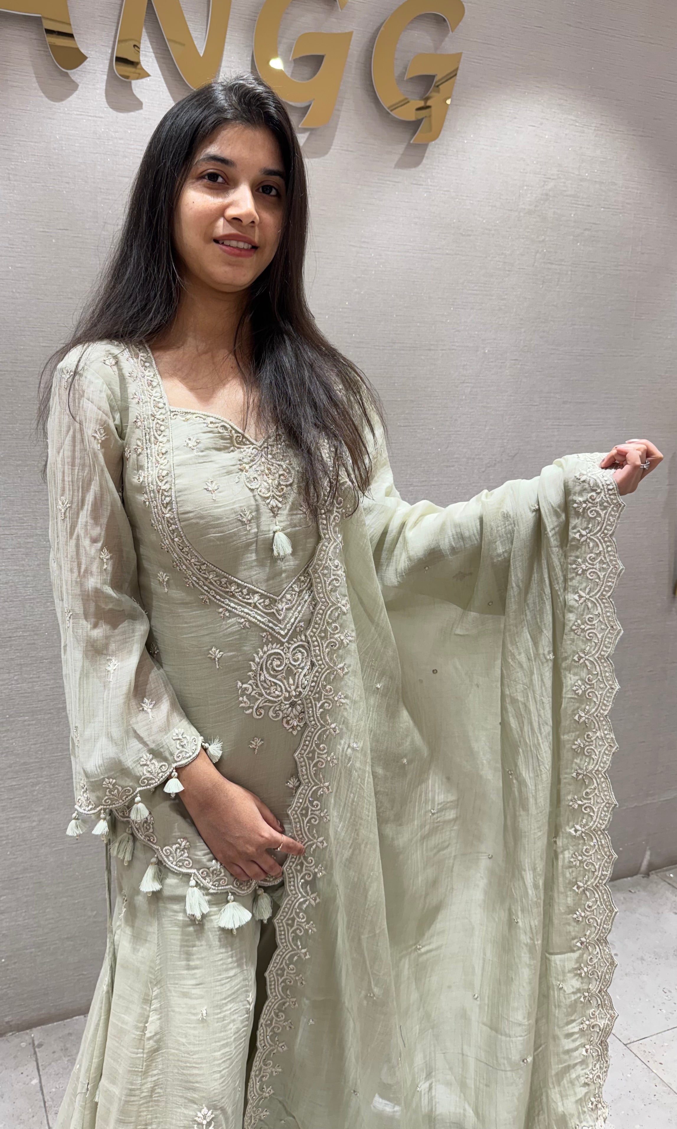 Light Grey PALAZZO Set